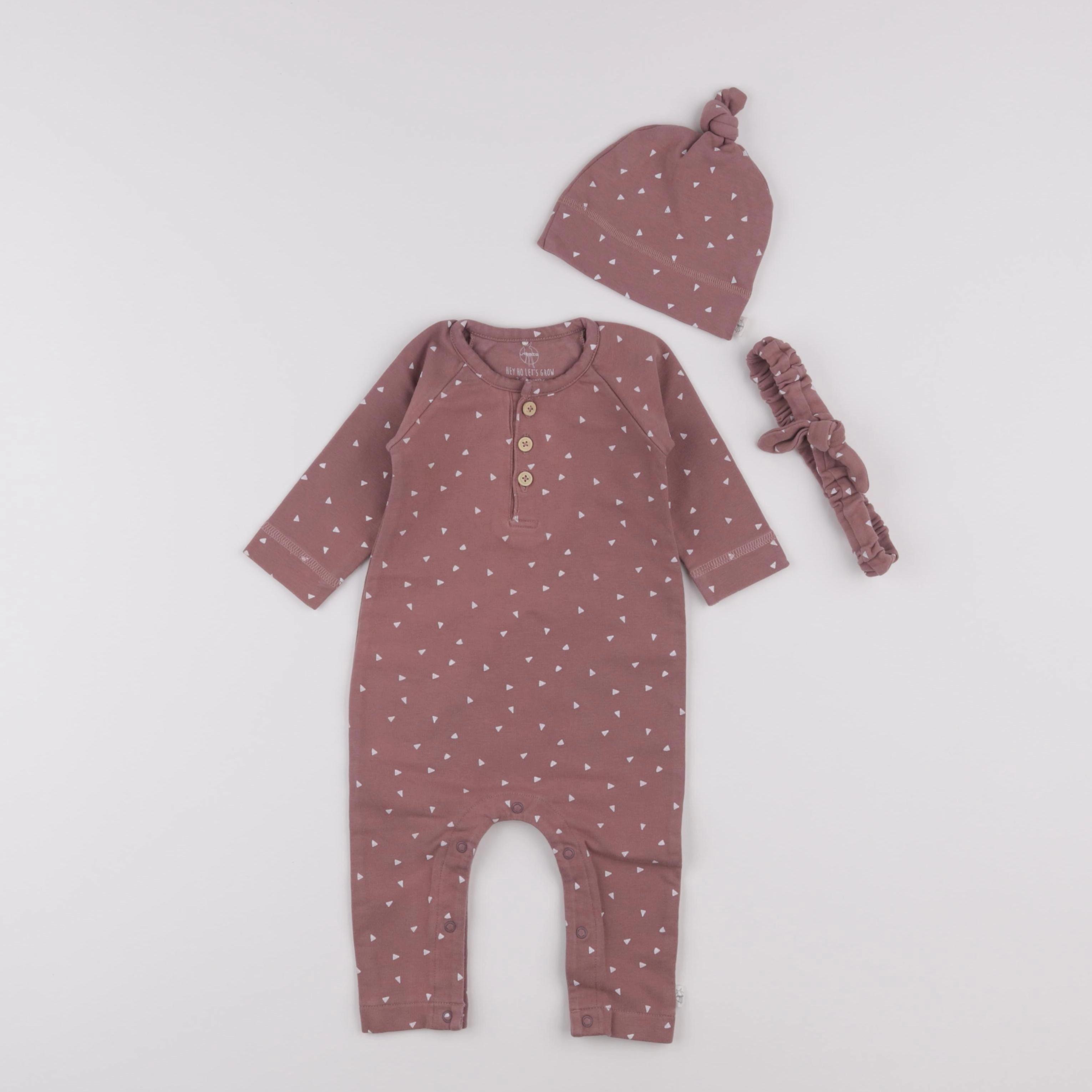 Lassig - ensemble violet - 3/6 mois