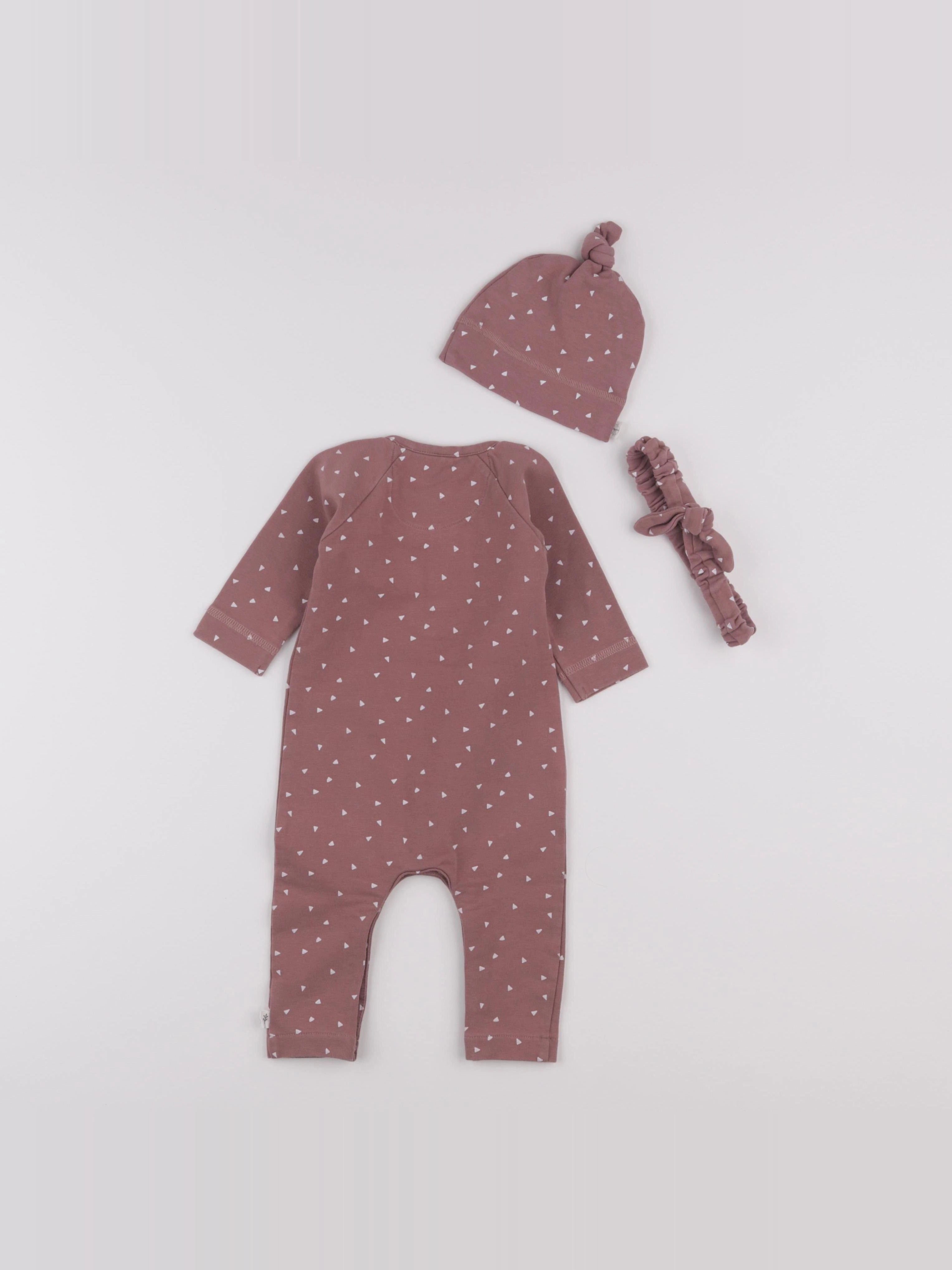 Lassig - ensemble violet - 3/6 mois