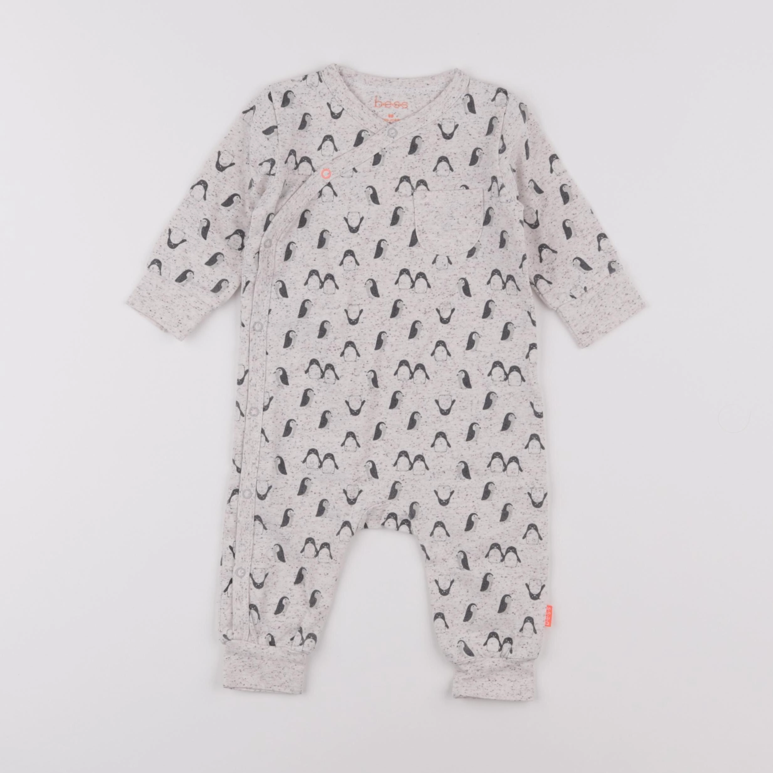 Bess - combinaison beige, gris - 6 mois