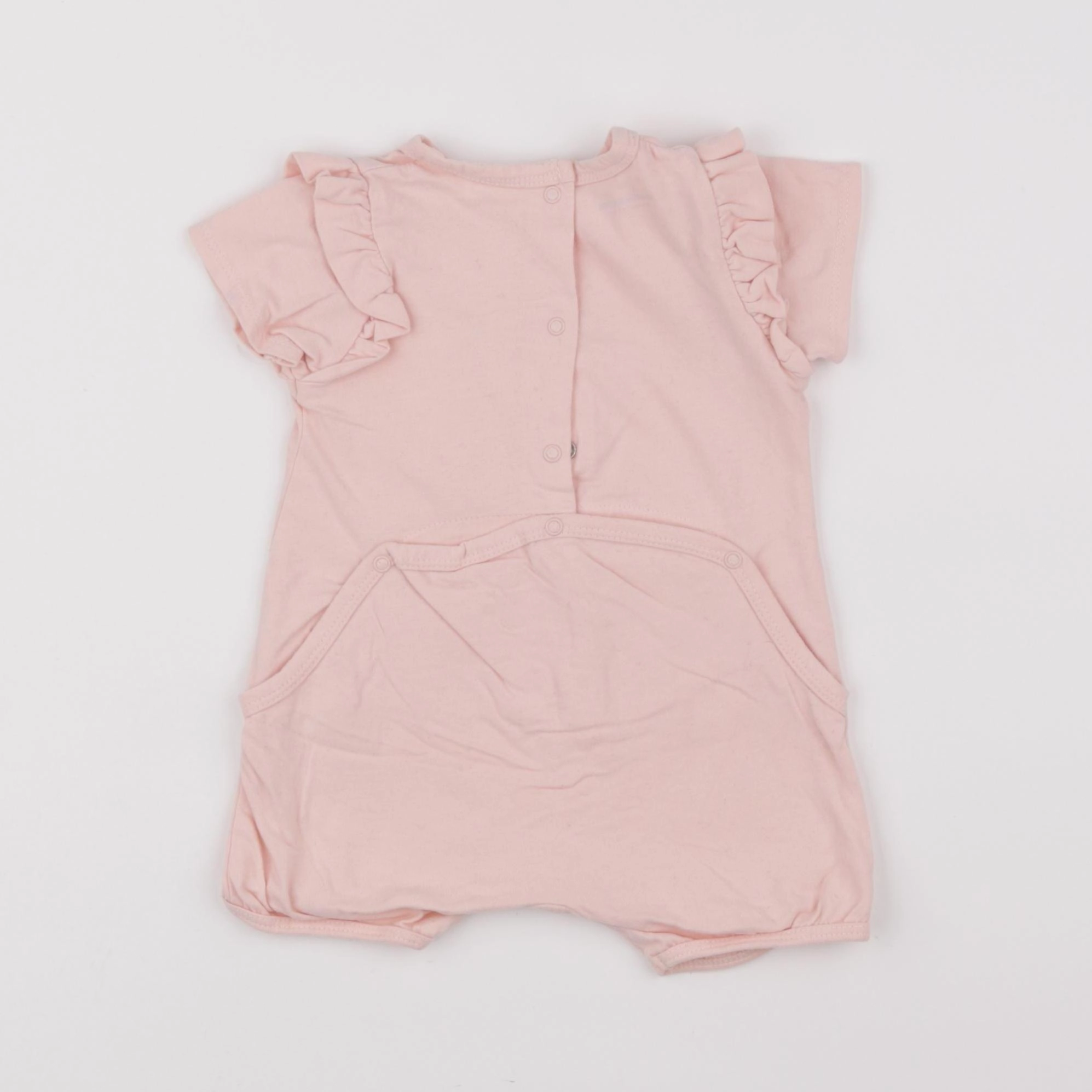 Vertbaudet - pyjama coton rose - 6 mois