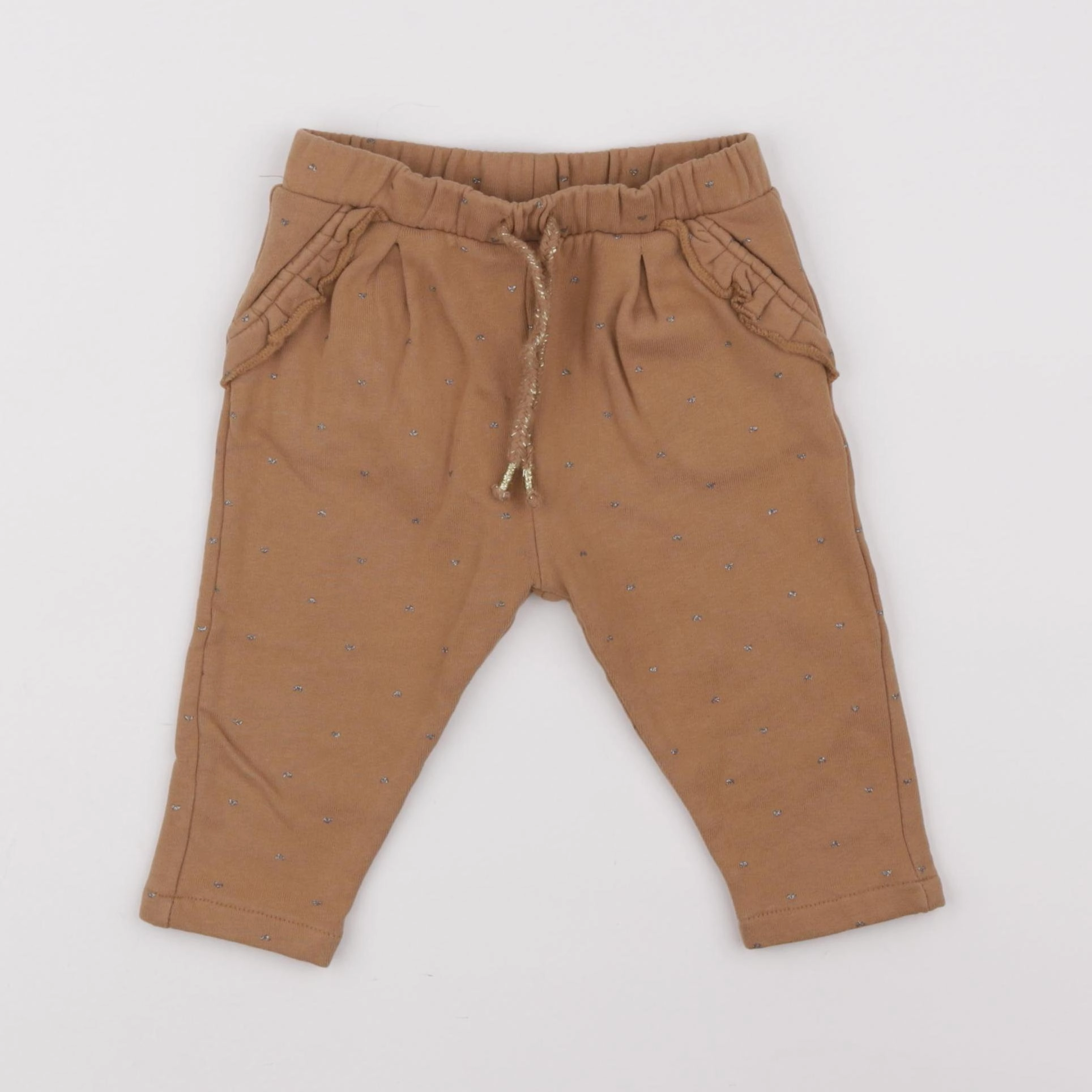 Vertbaudet - jogging marron - 9 mois