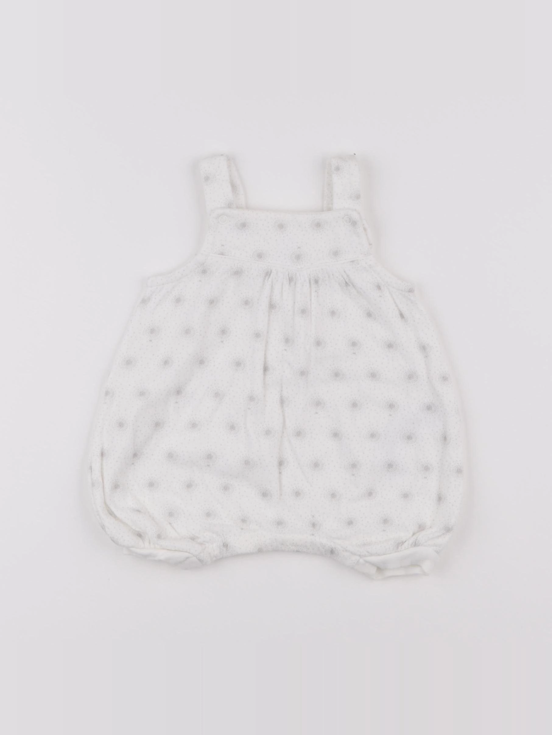 Petit Bateau - combinaison blanc - 3 mois