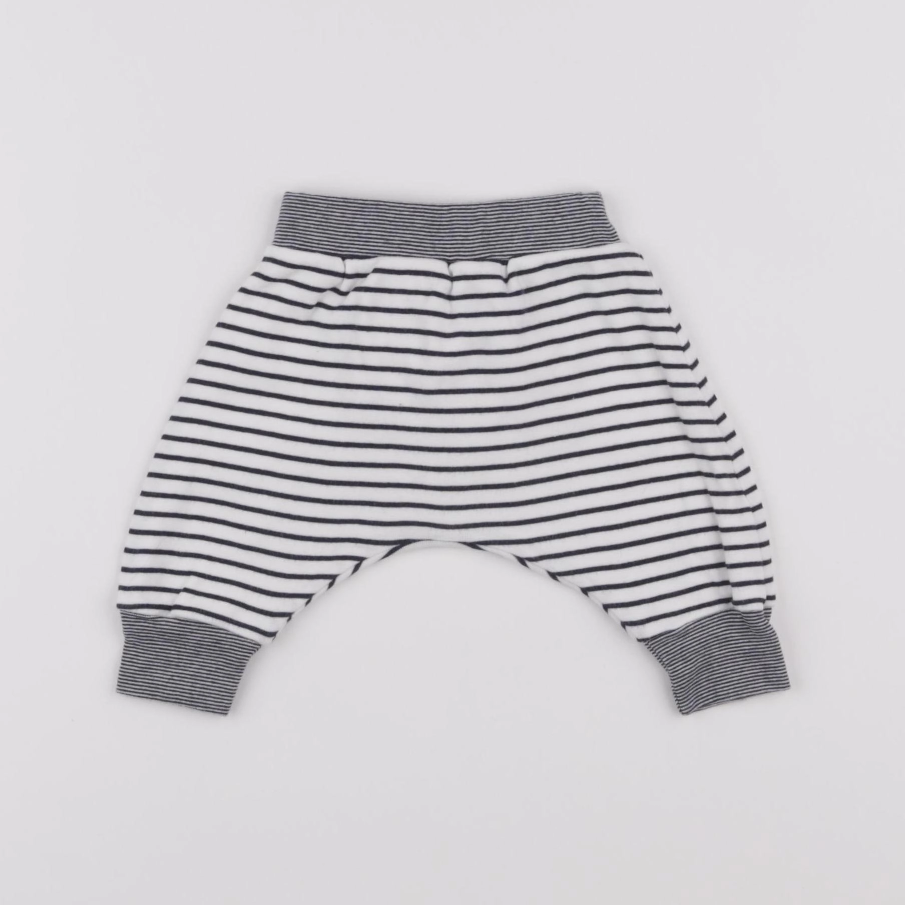 Petit Bateau - sarouel blanc - 1 mois