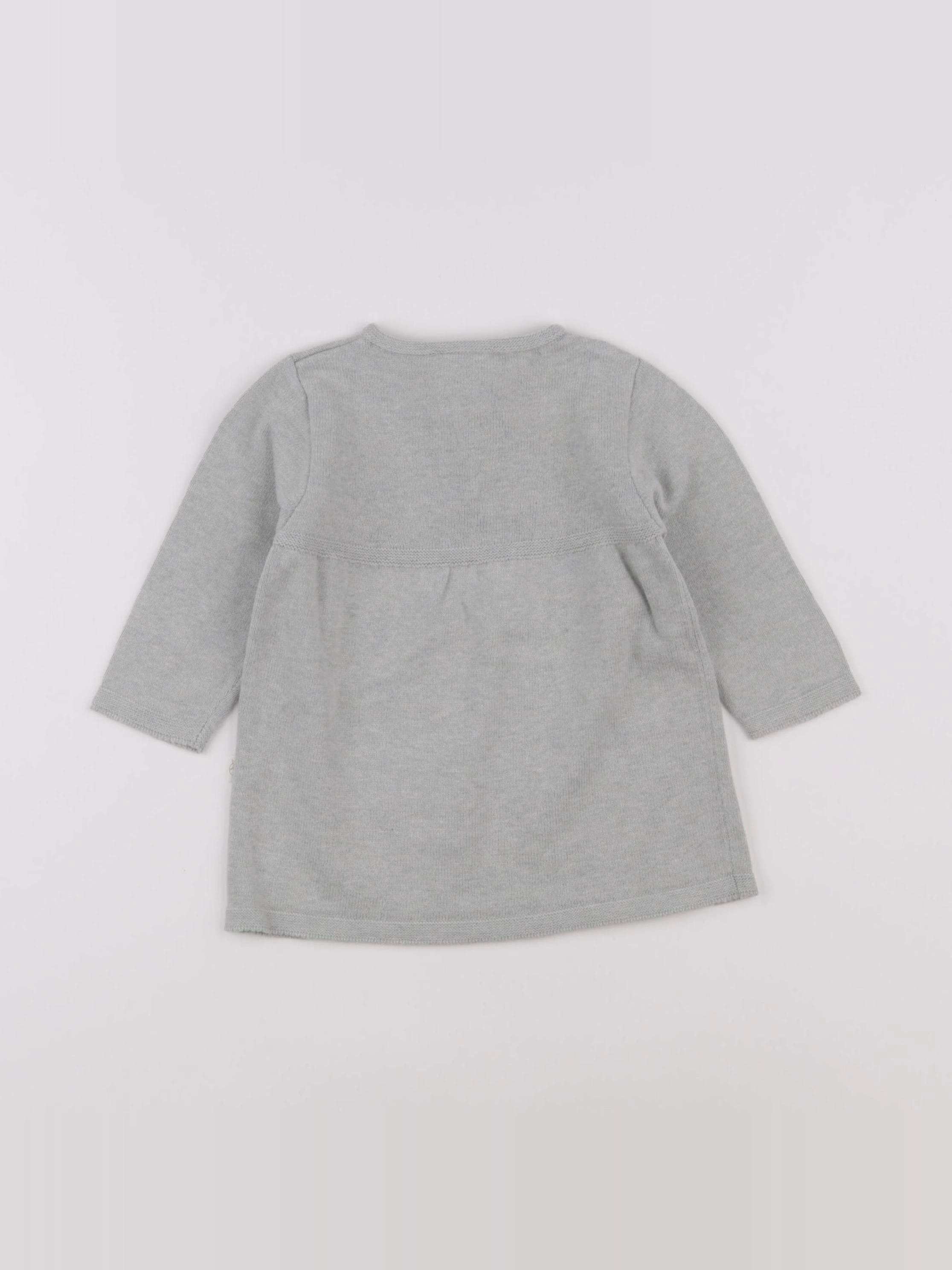 Lassig - robe bleu - 6/12 mois