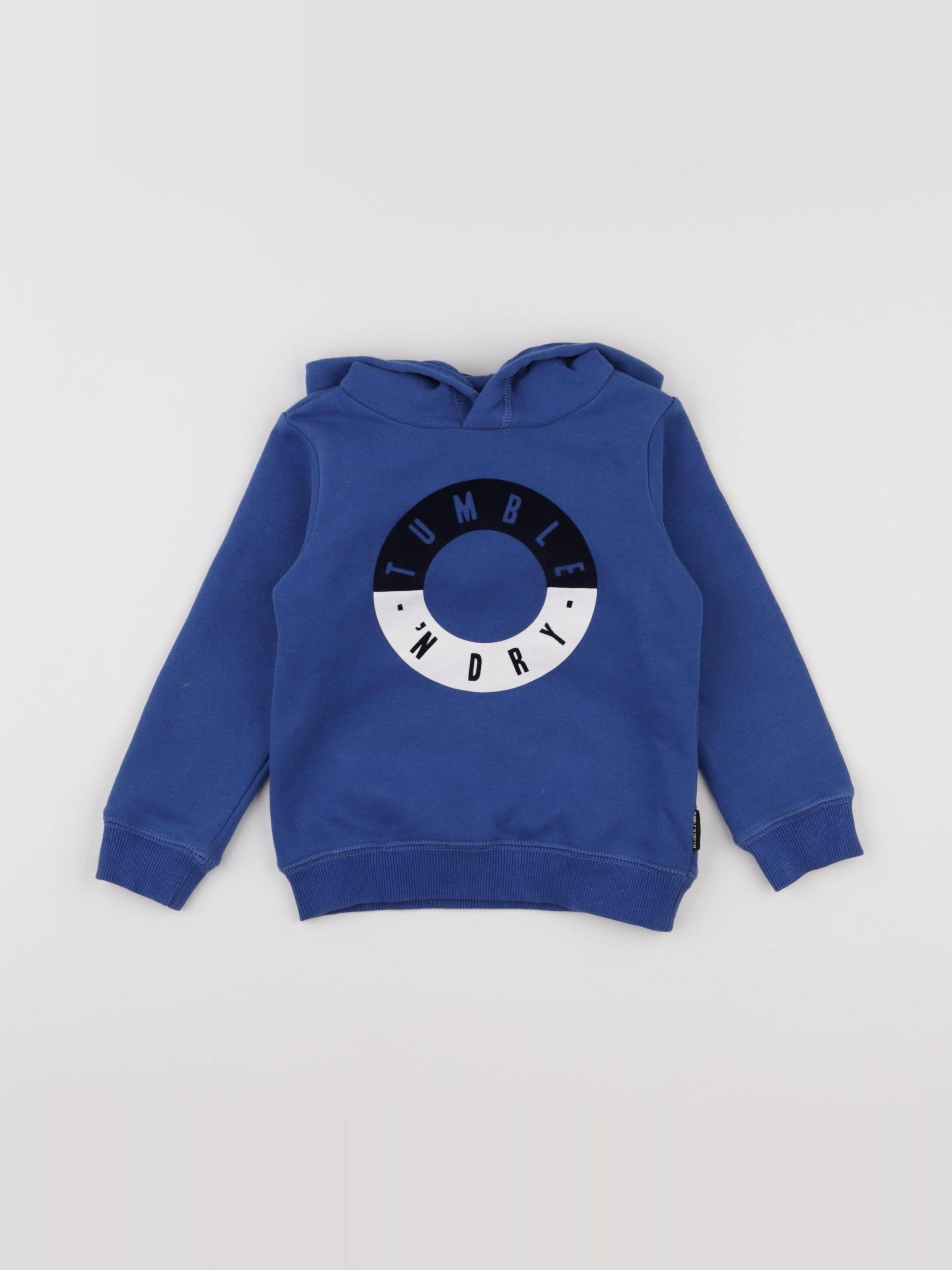 Tumble N Dry  - sweat bleu - 18/24 mois