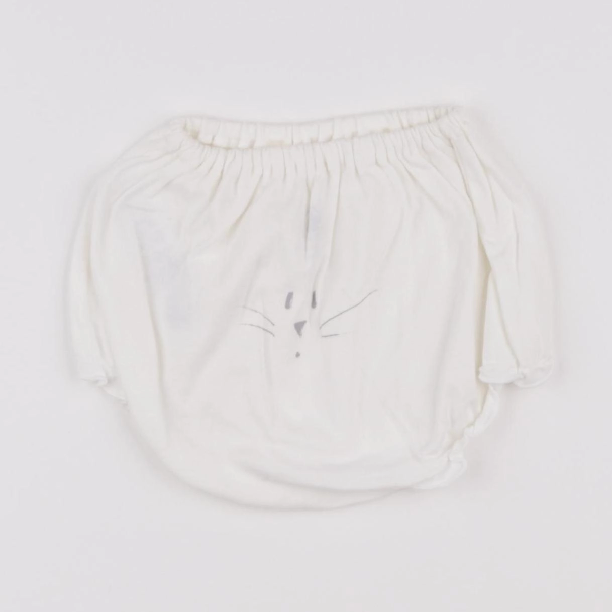 Petit Bateau - bloomer blanc - 3 mois