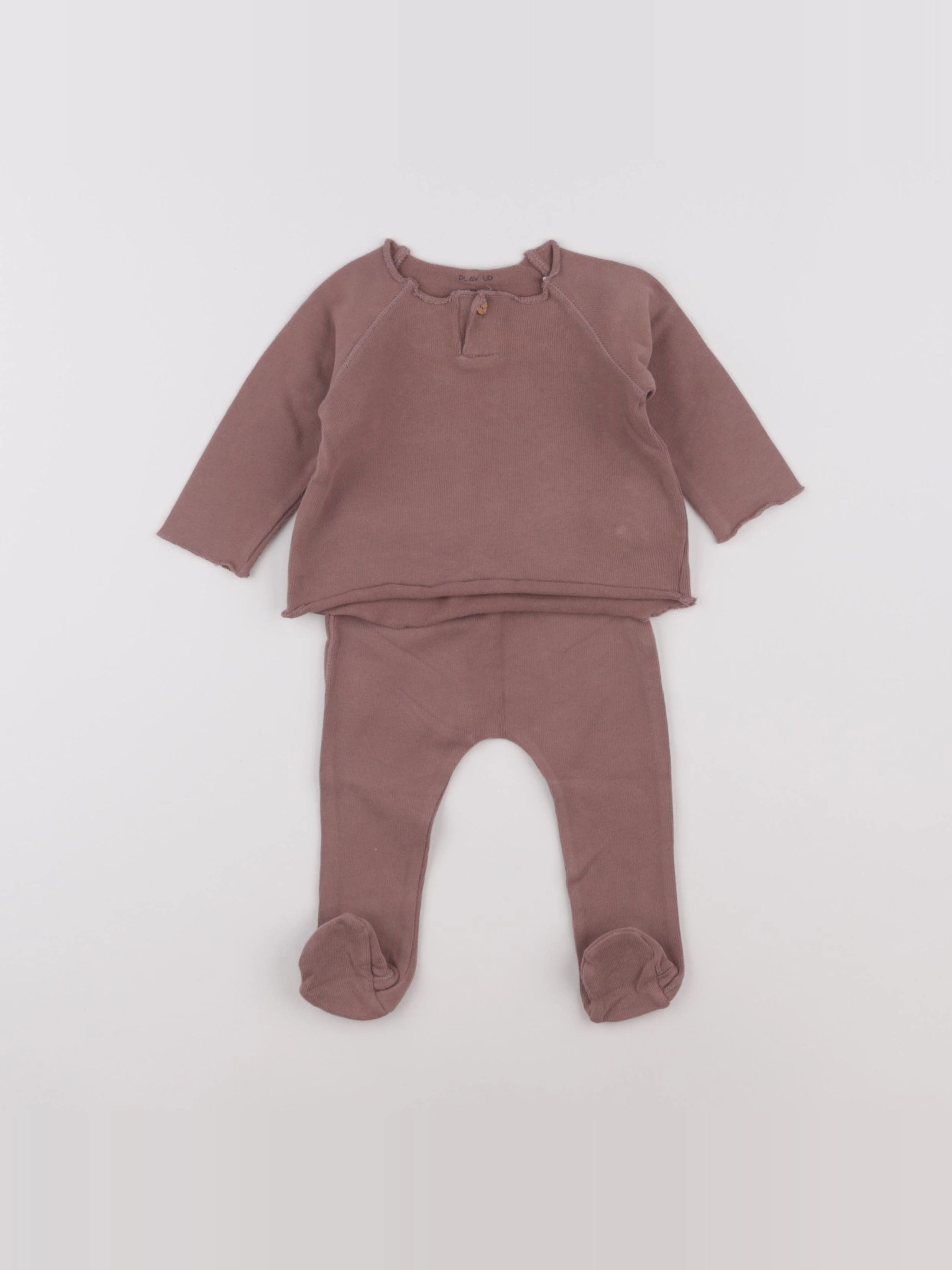 Play Up - ensemble marron - 6 mois