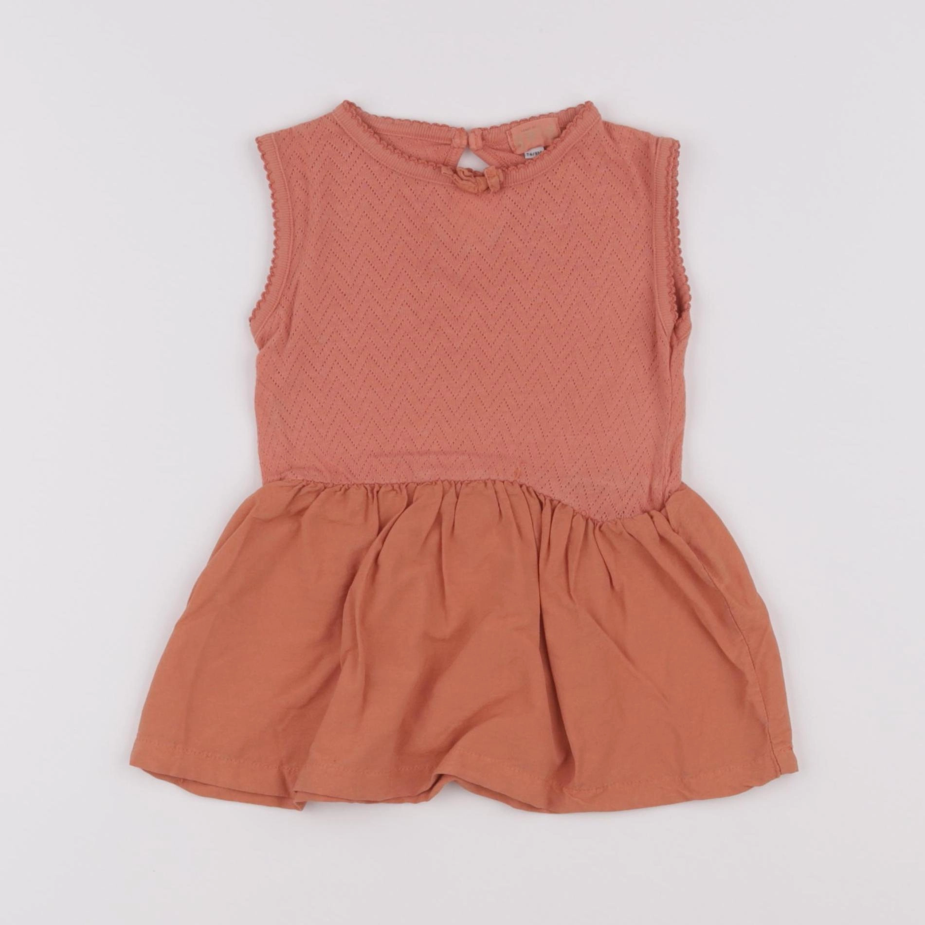 Gold Belgium - robe orange - 9 mois