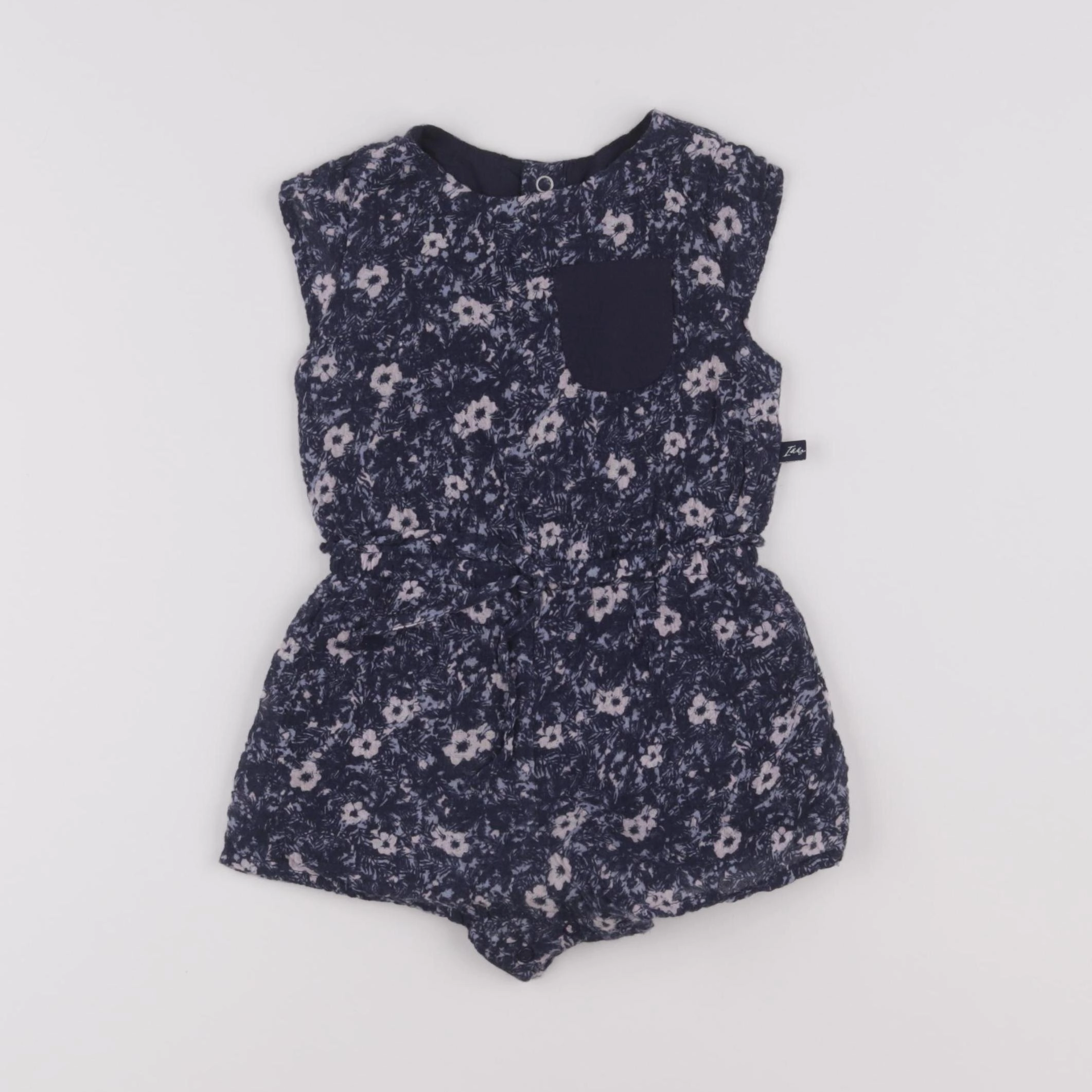 IKKS - combinaison bleu - 12 mois