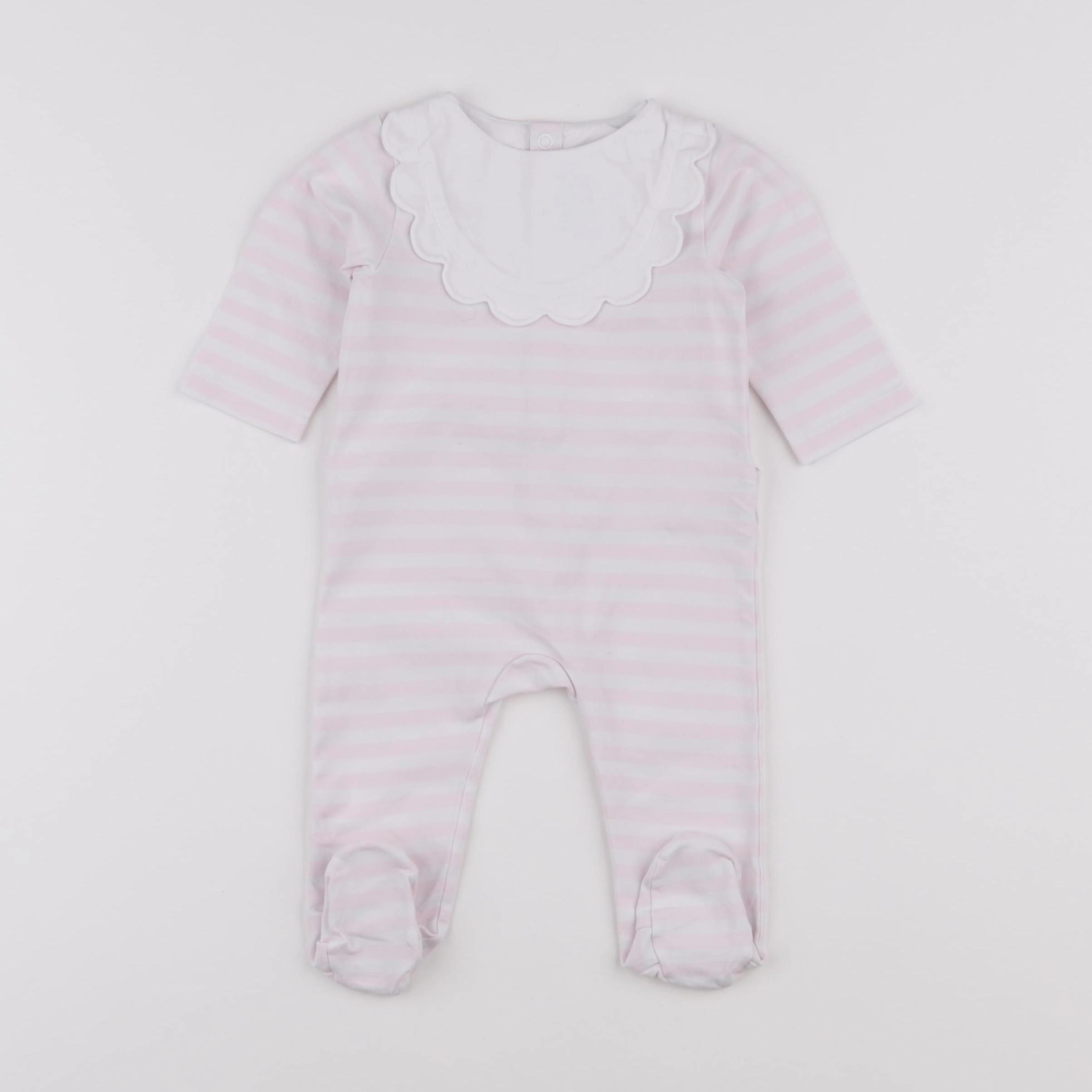 Jacadi - pyjama coton rose - 6 mois