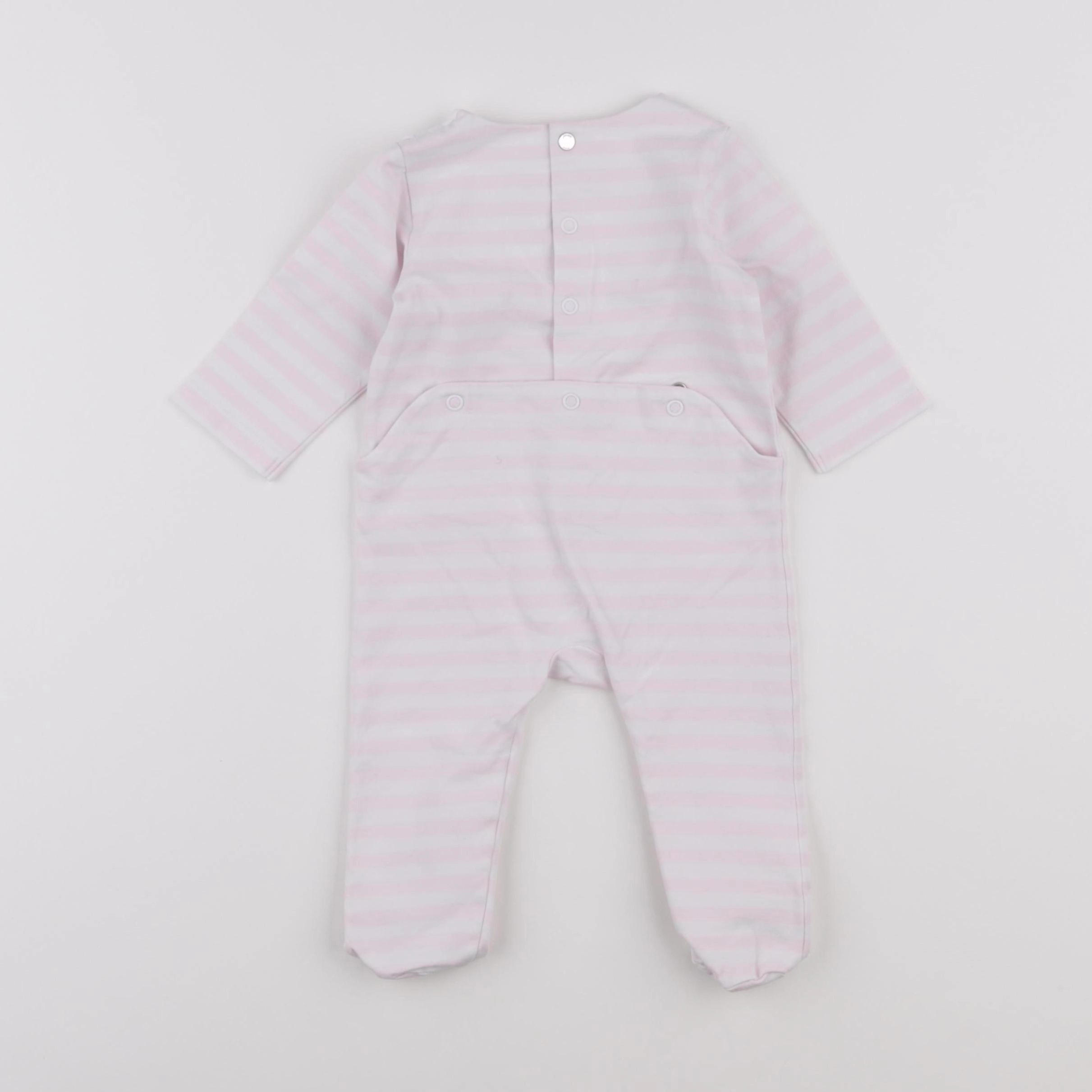 Jacadi - pyjama coton rose - 6 mois