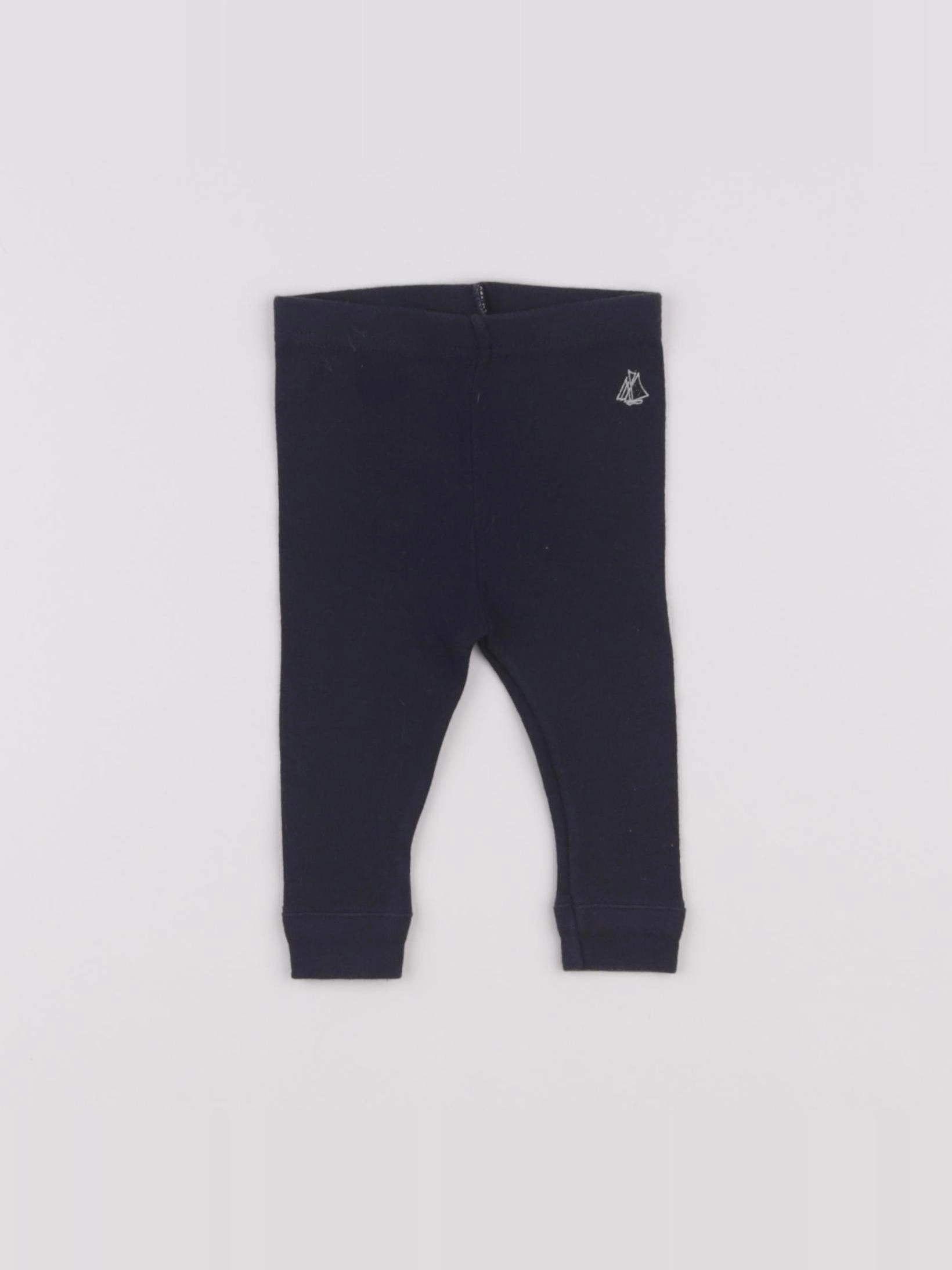 Petit Bateau - legging bleu - 3 mois
