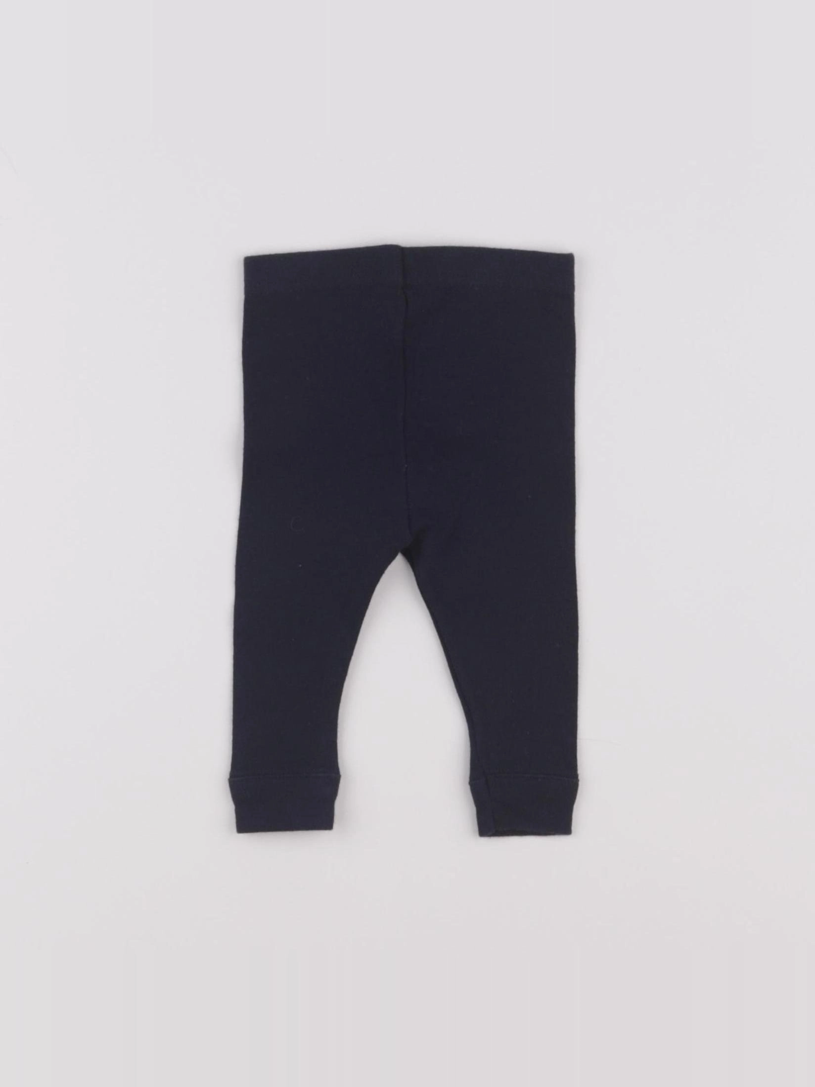 Petit Bateau - legging bleu - 3 mois