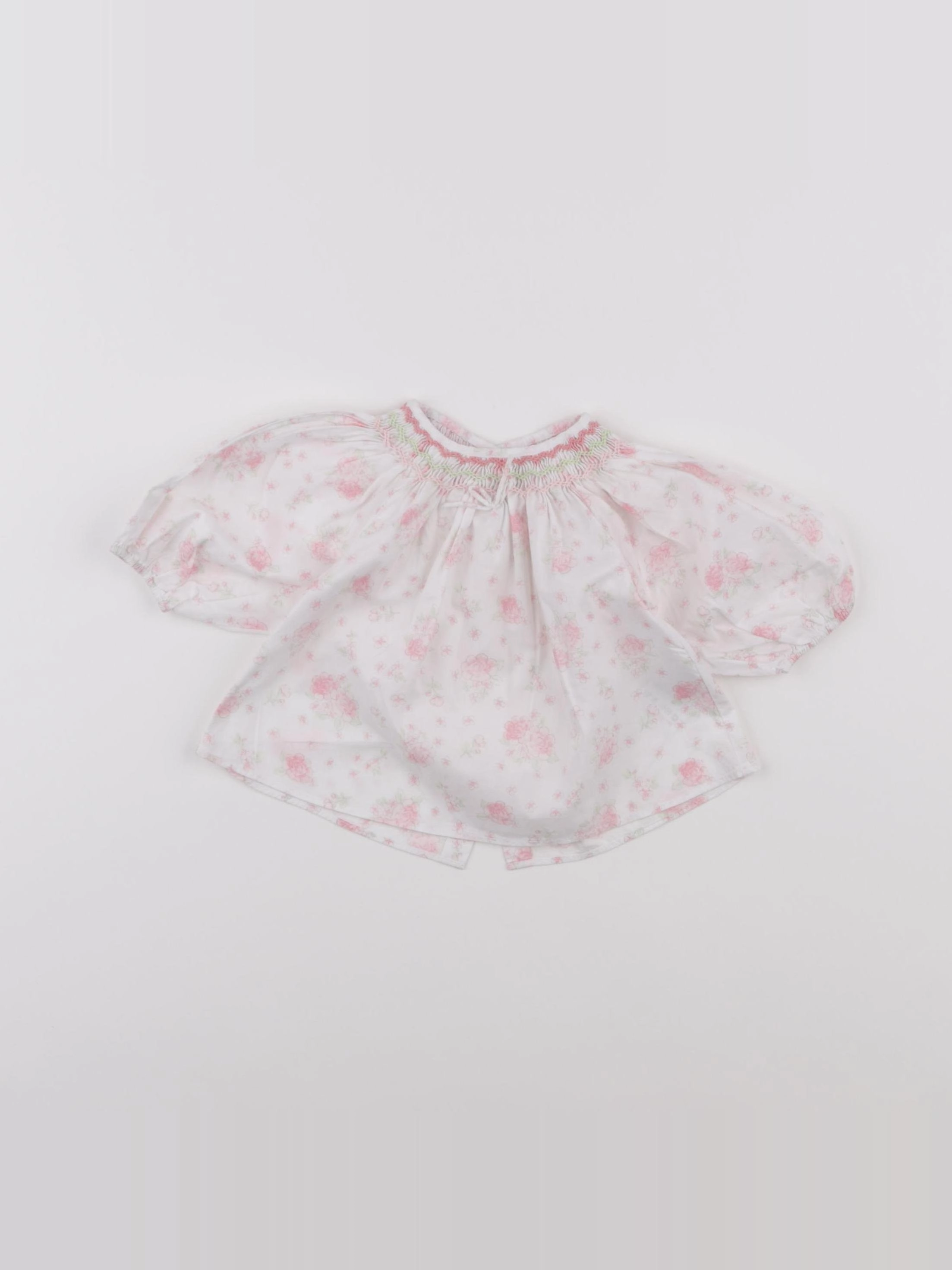 Jacadi - blouse blanc - 1 mois