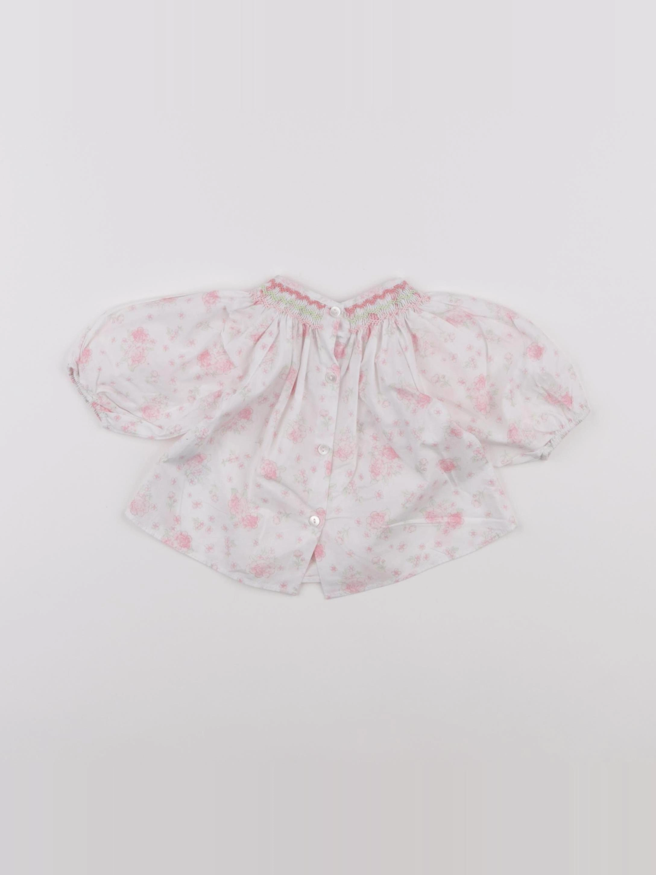Jacadi - blouse blanc - 1 mois