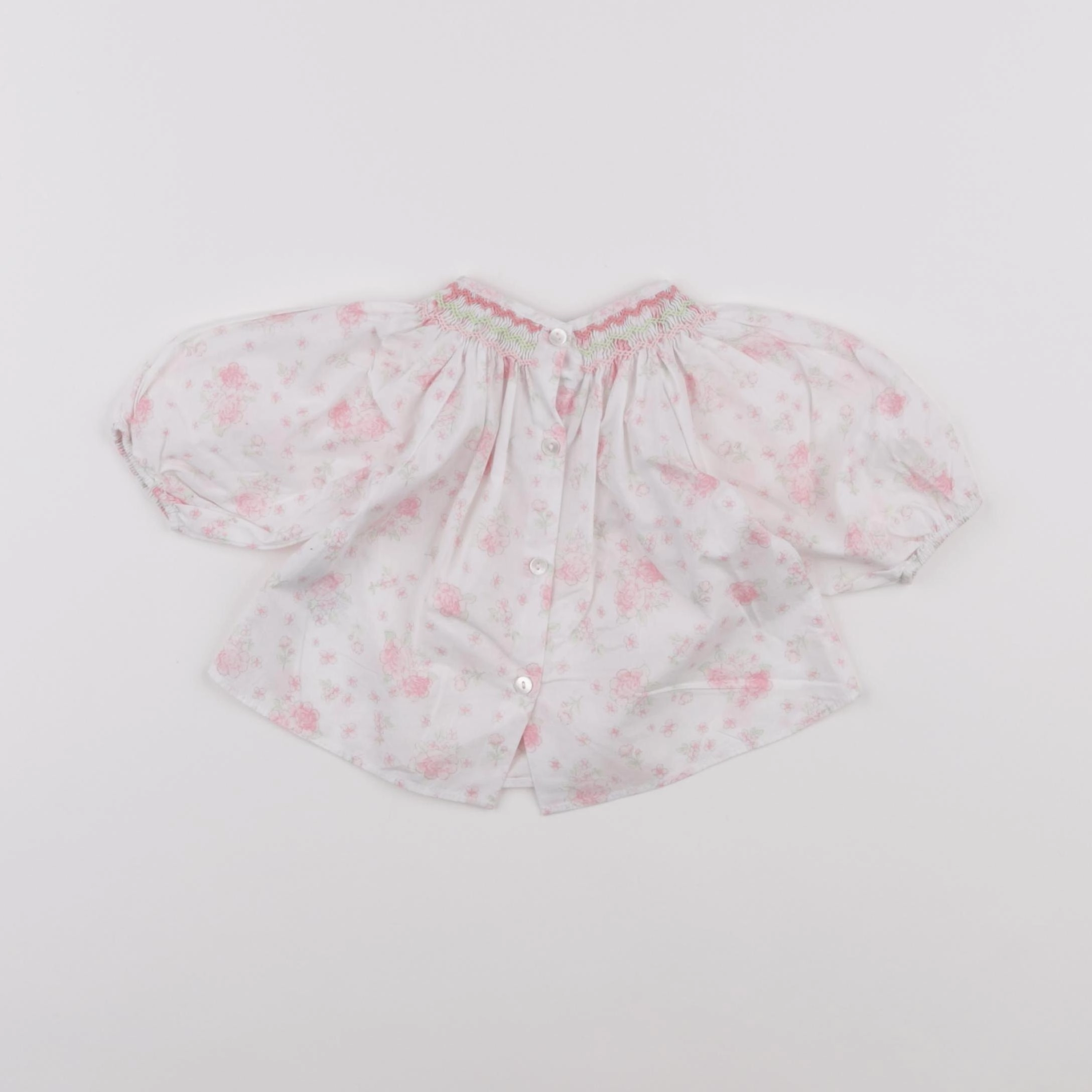 Jacadi - blouse blanc - 1 mois