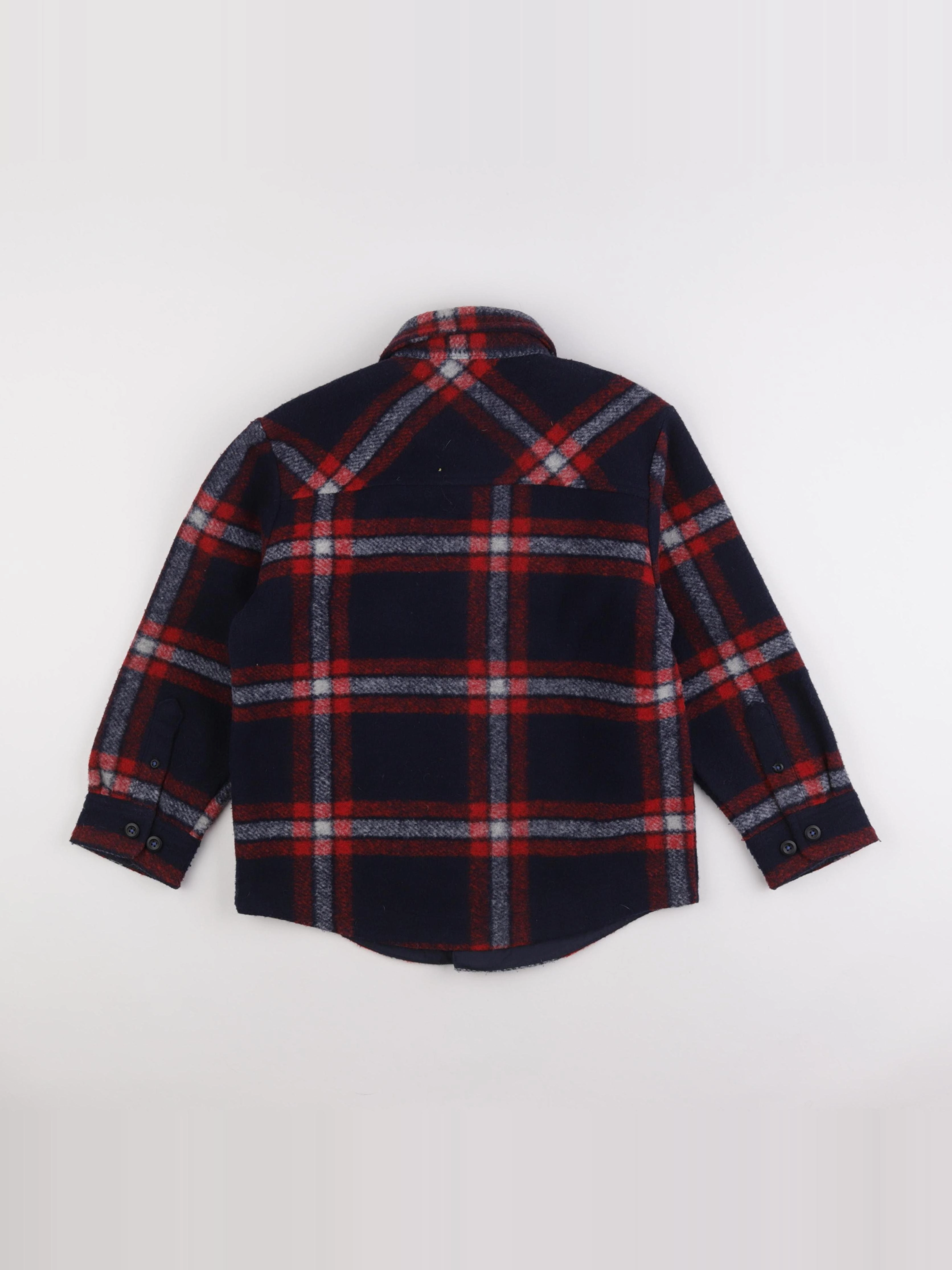 American Outfitters - chemise bleu, rouge - 10 ans