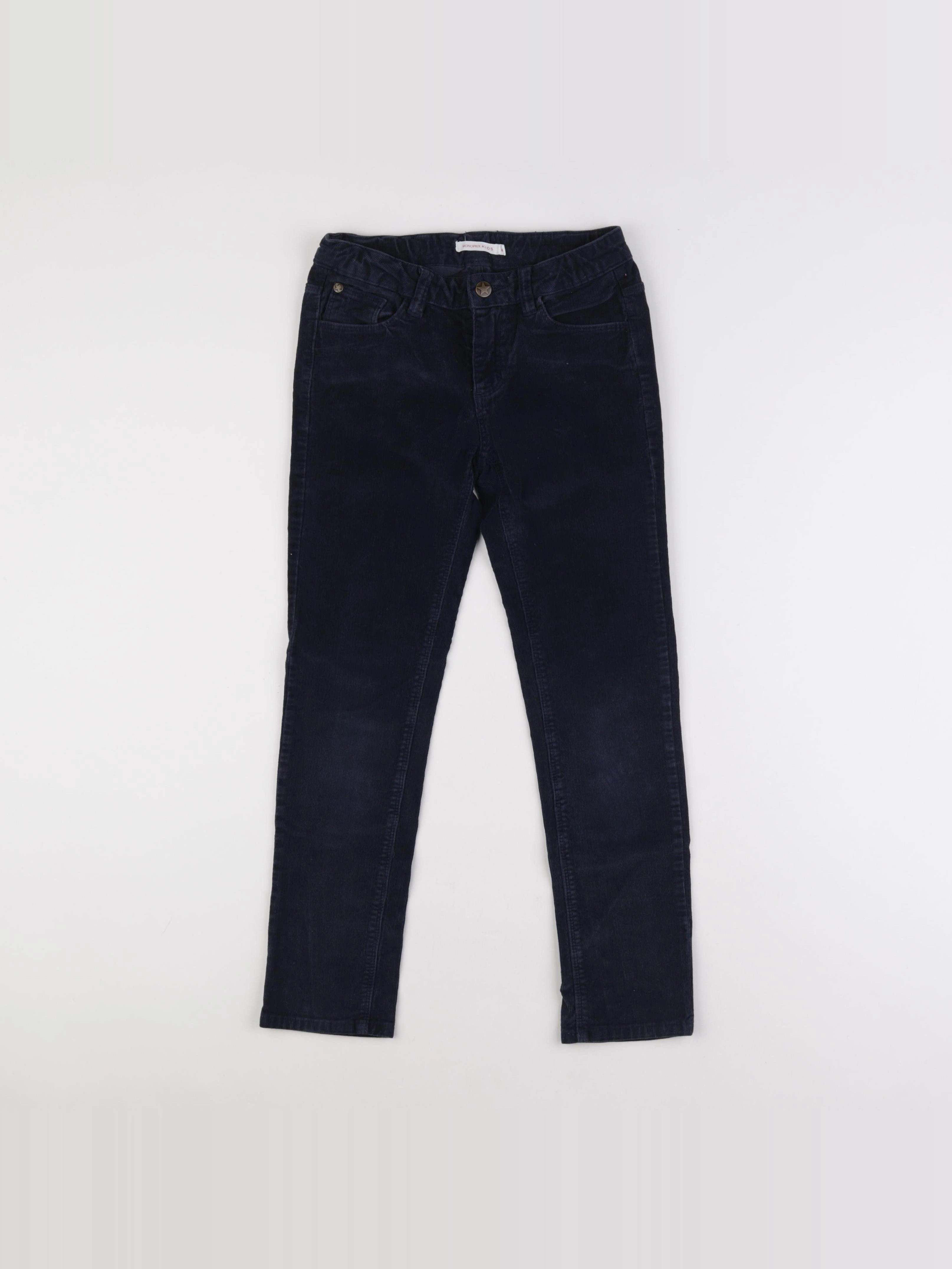 Monoprix - pantalon bleu - 8 ans