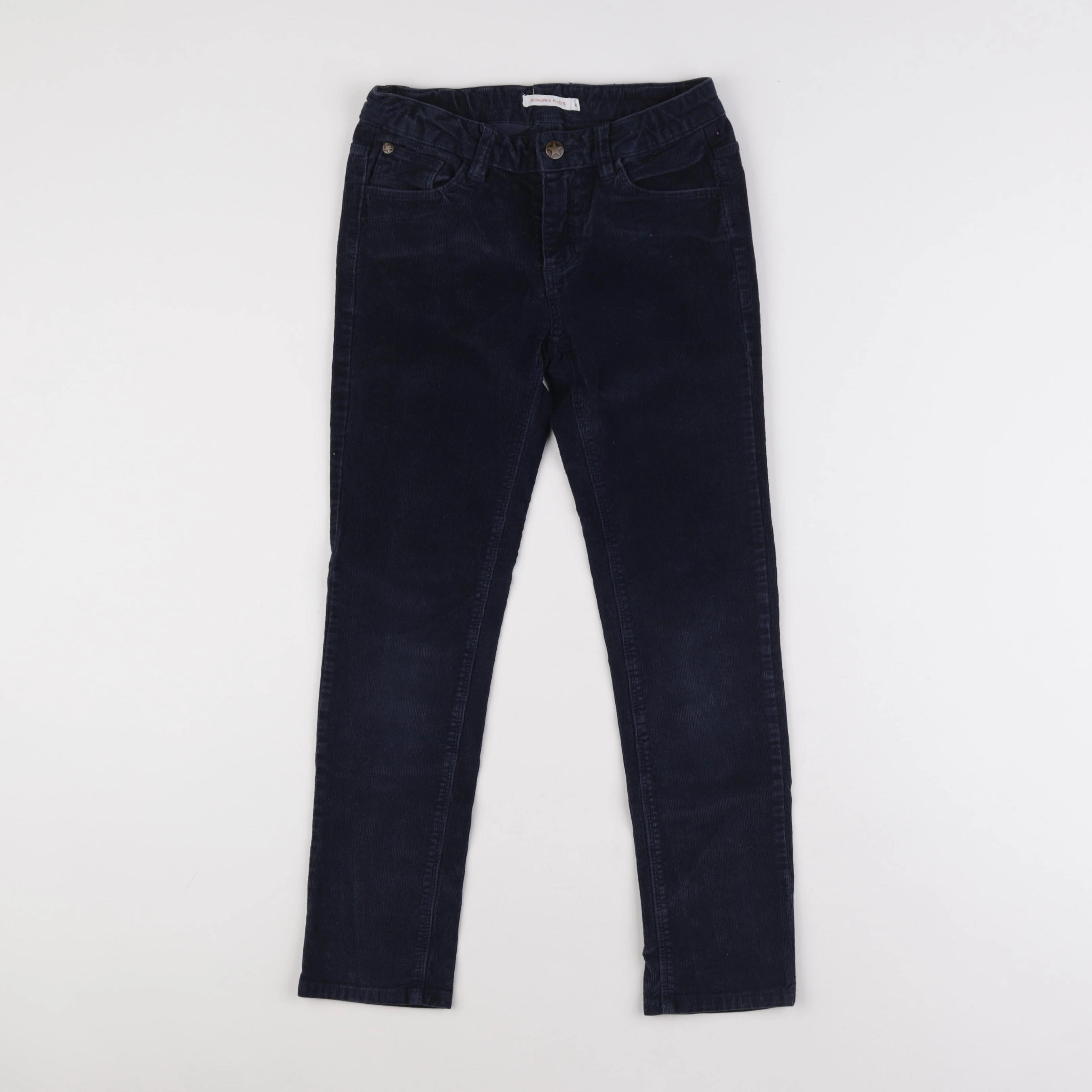 Monoprix - pantalon bleu - 8 ans