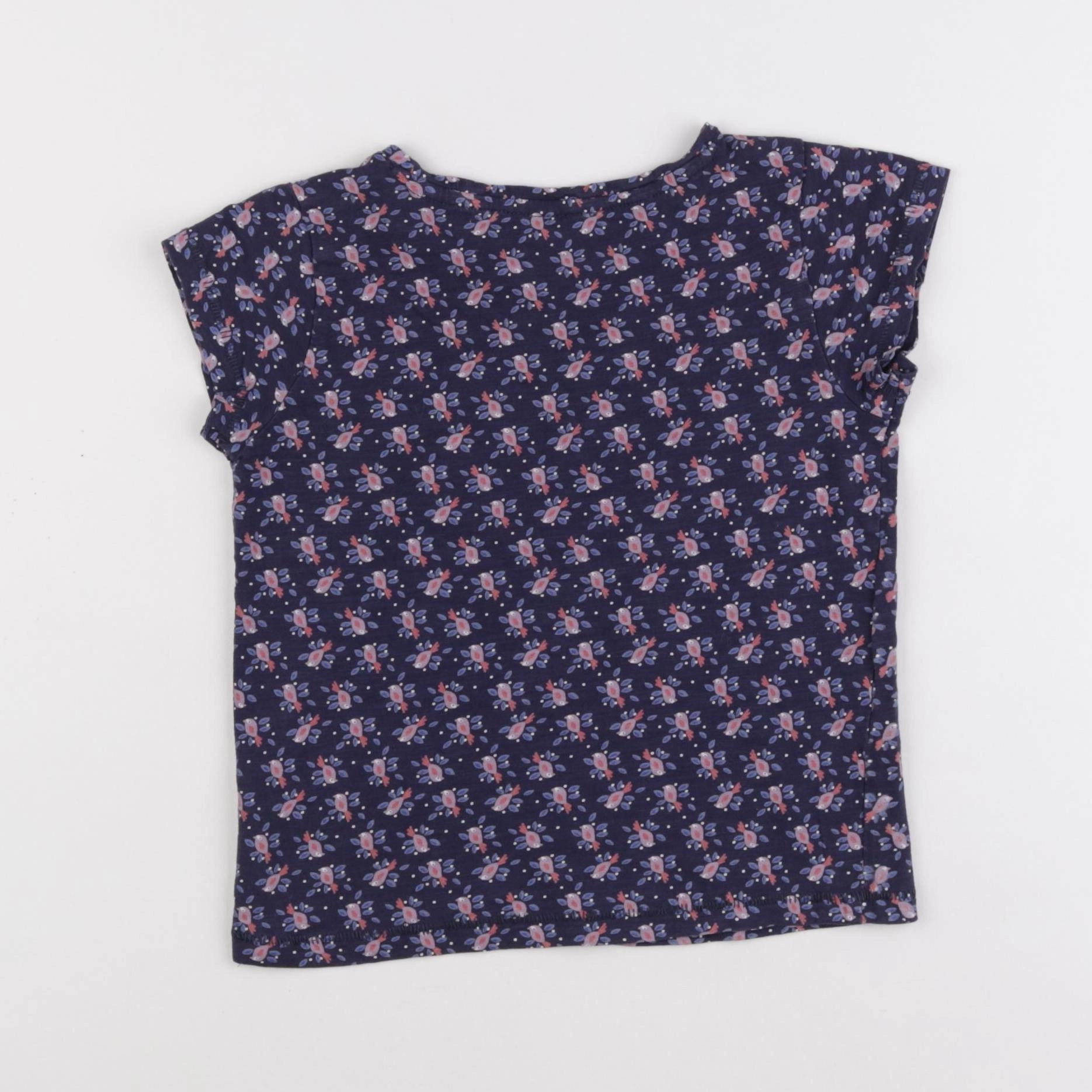 Monoprix - tee-shirt bleu - 5 ans
