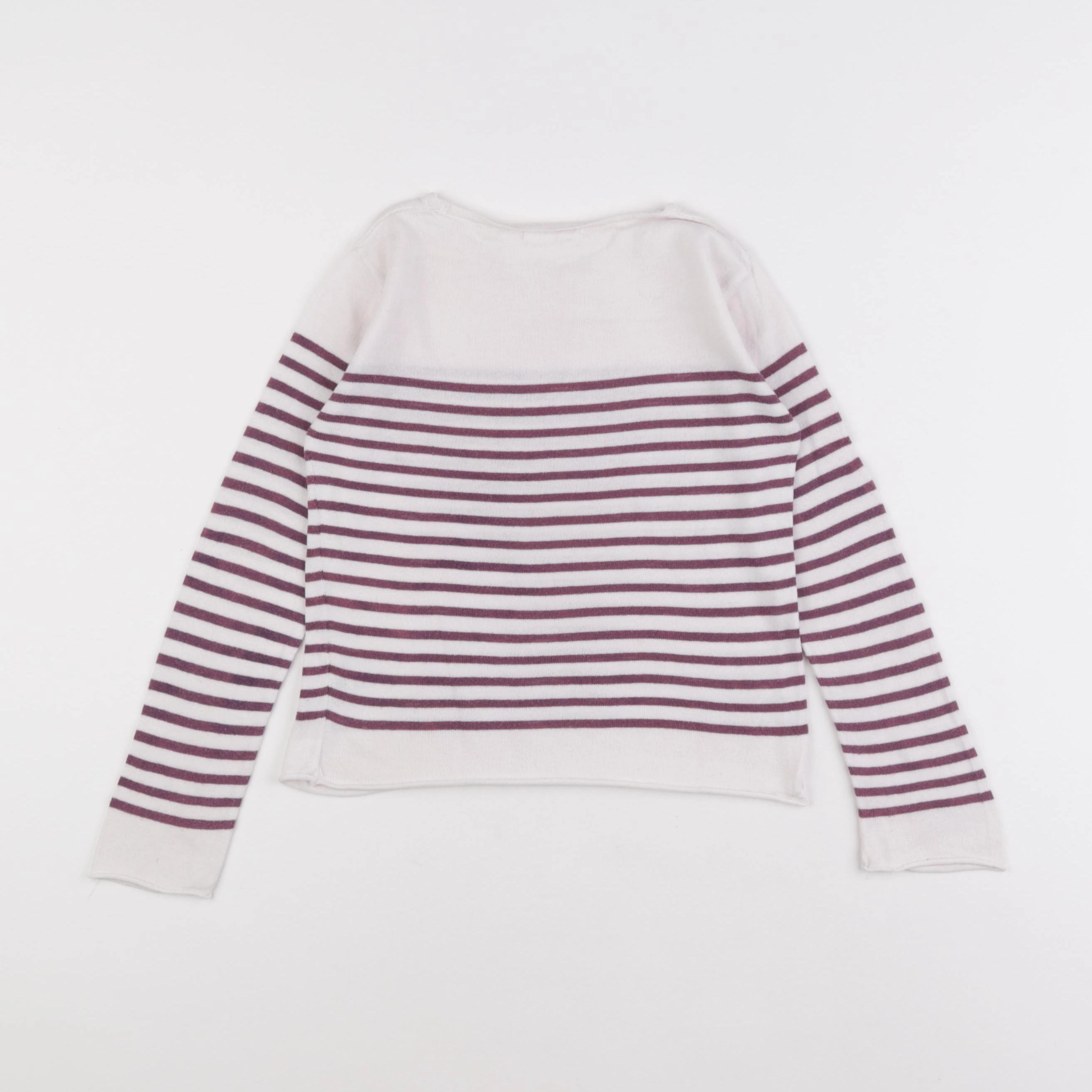 Monoprix - pull blanc - 5 ans