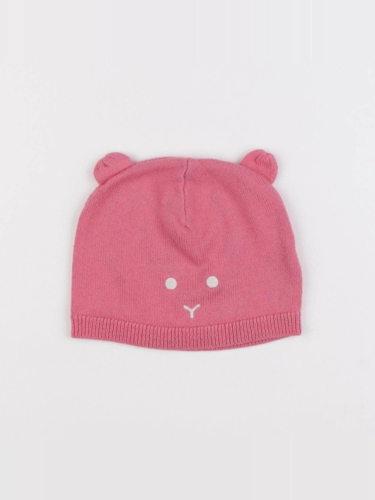 Petit Bateau - bonnet rose - 18/24 mois