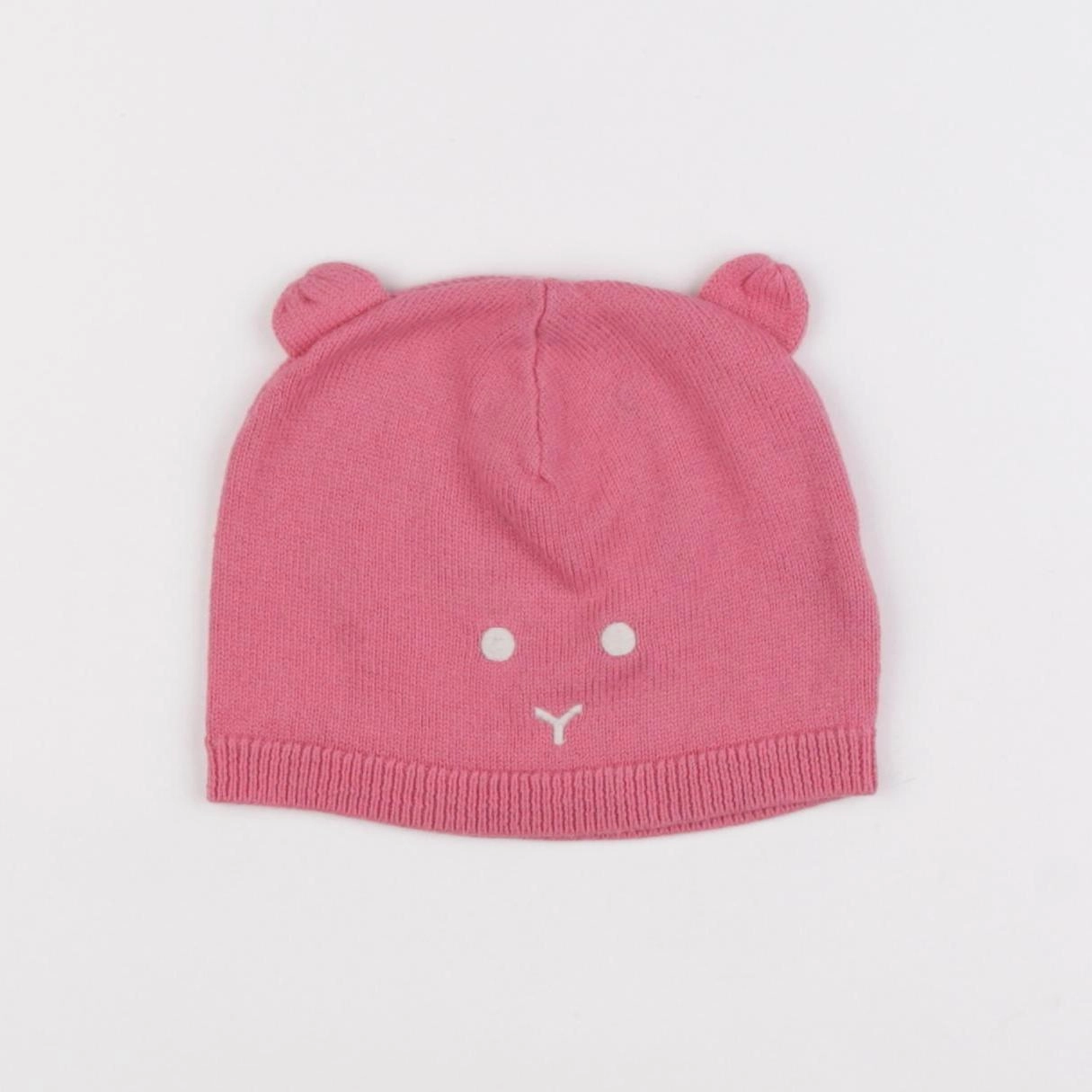 Petit Bateau - bonnet rose - 18/24 mois