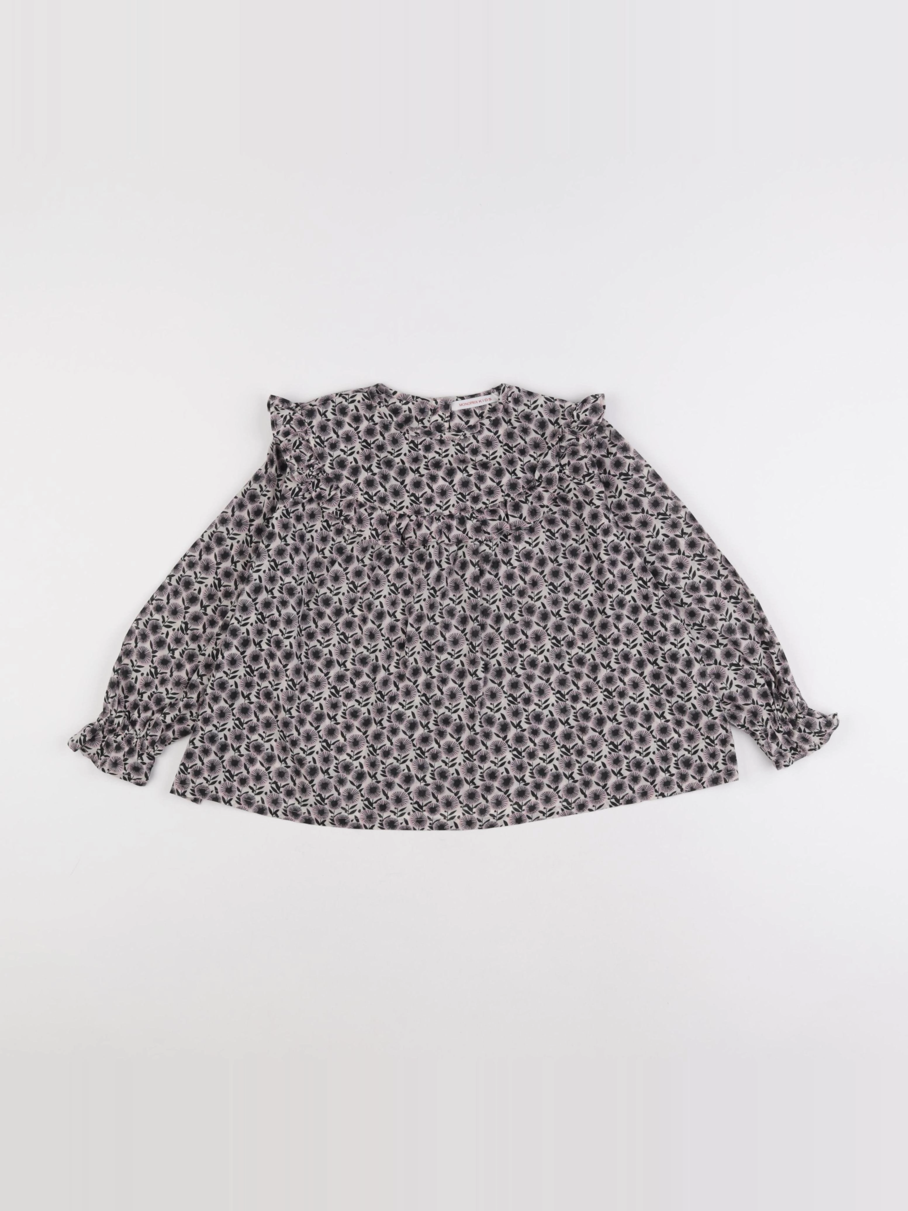 Monoprix - blouse noir - 5 ans