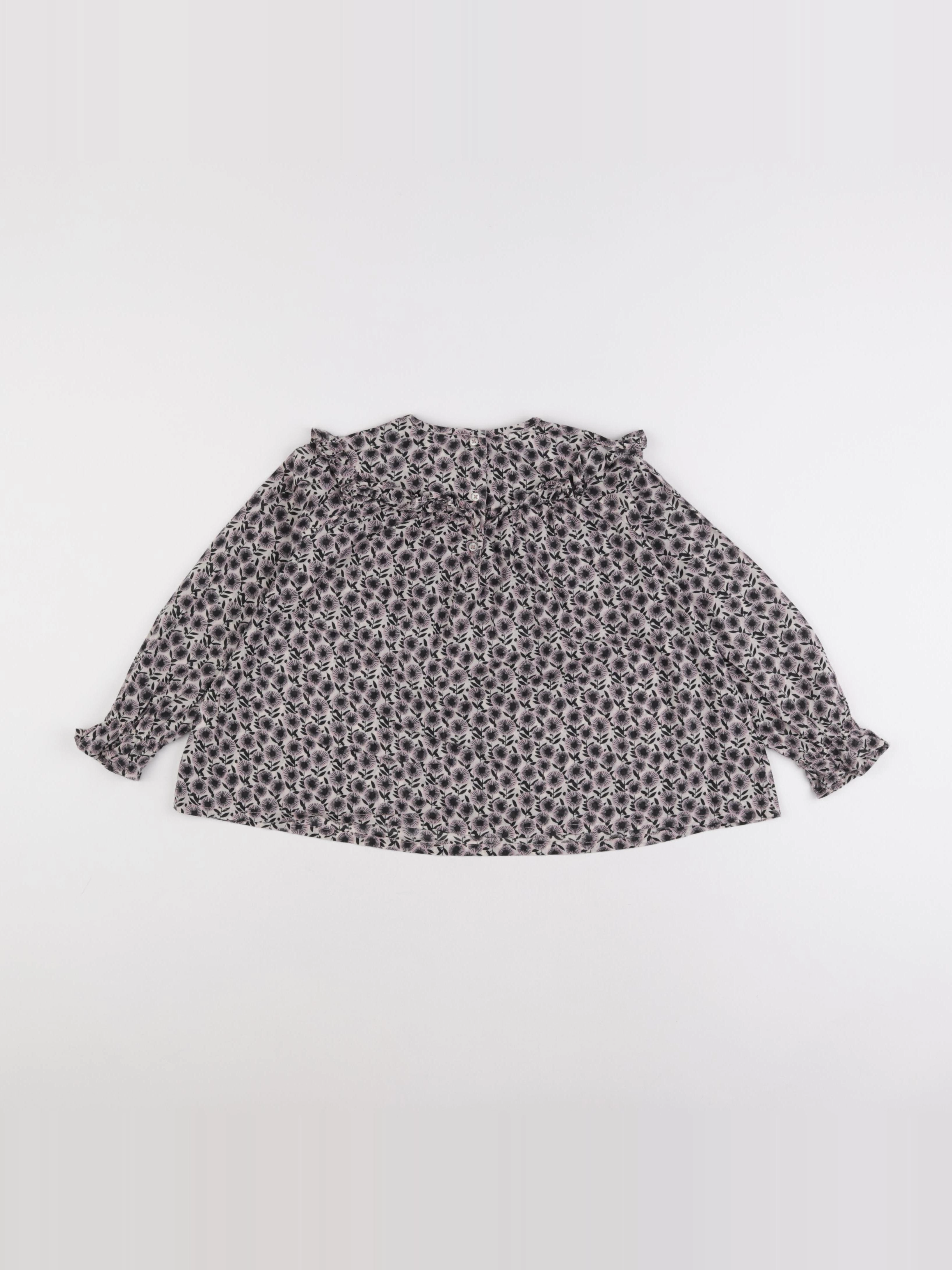 Monoprix - blouse noir - 5 ans