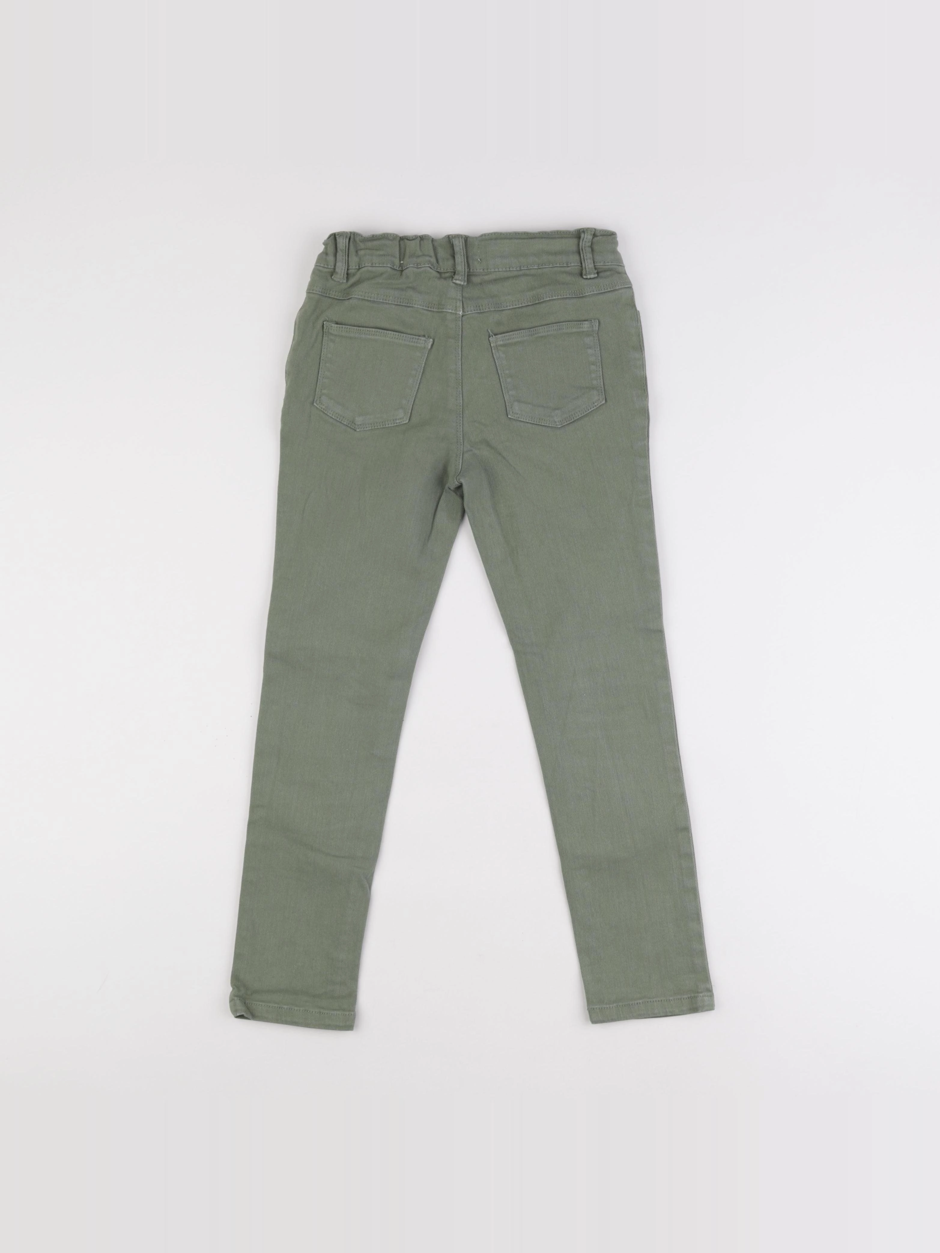 Cyrillus - pantalon vert - 8 ans