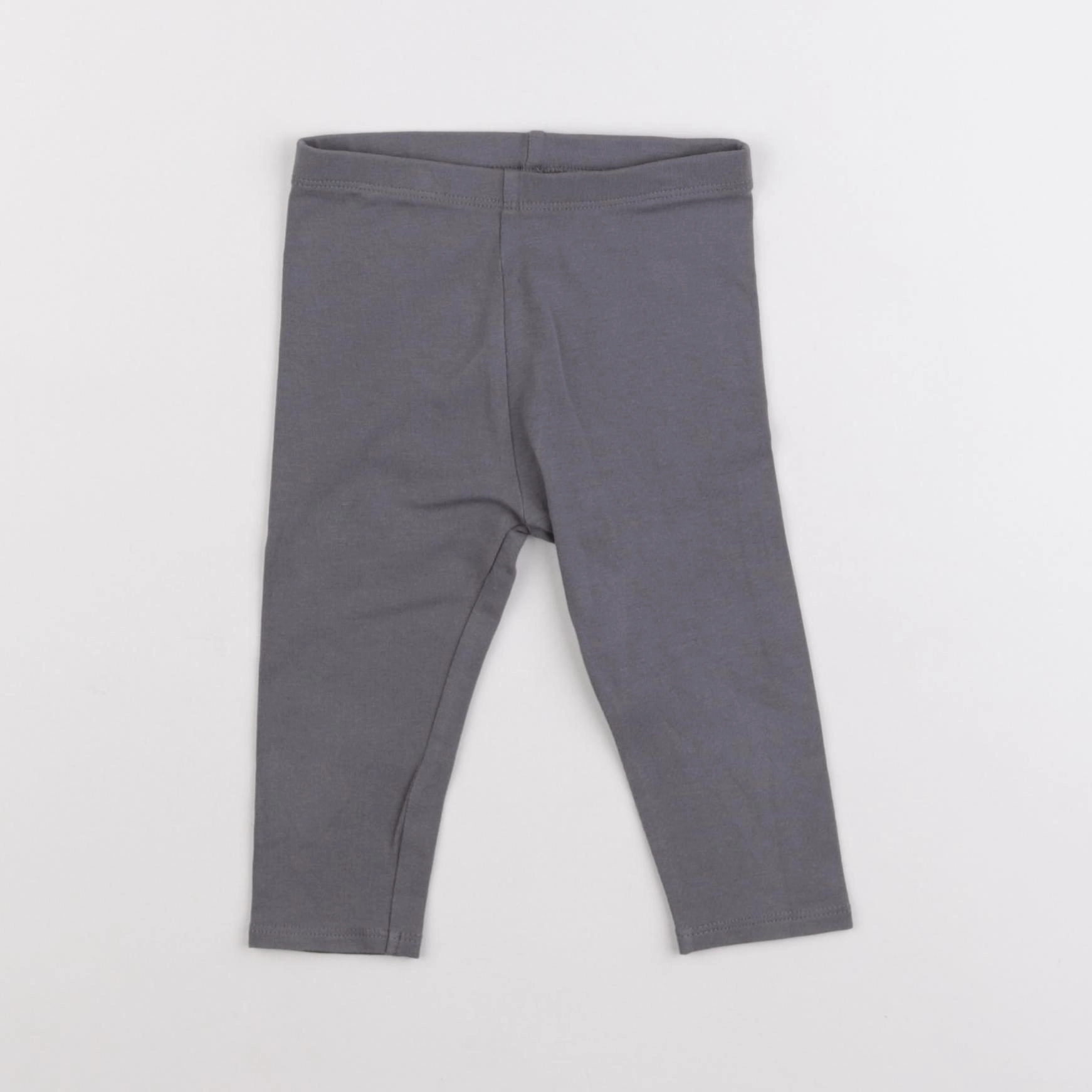 Vertbaudet - legging gris - 12 mois