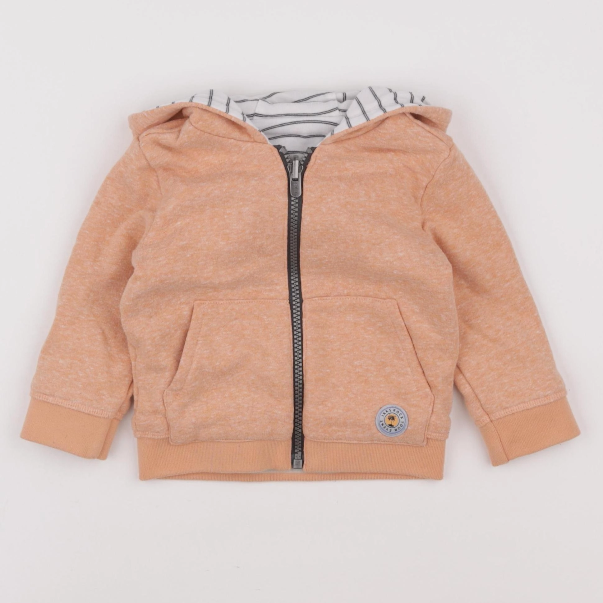 IKKS - sweat orange - 12 mois
