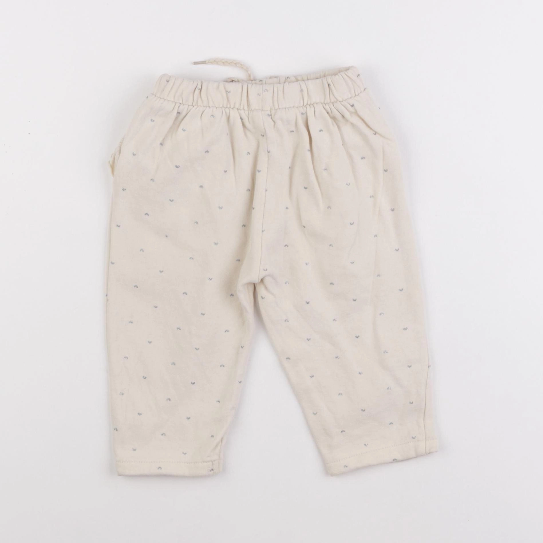 Vertbaudet - jogging beige - 12 mois