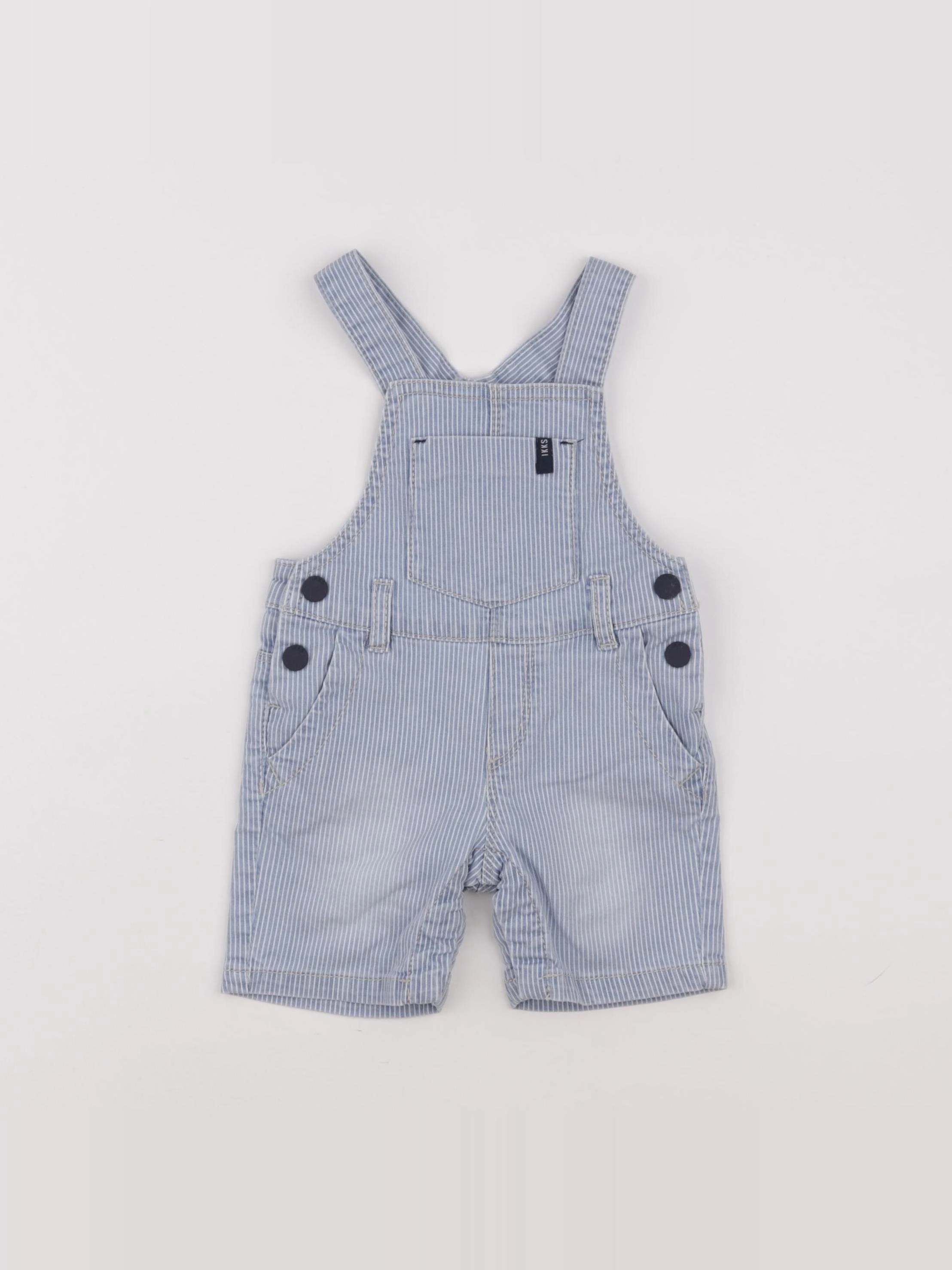 IKKS - salopette bleu - 12 mois