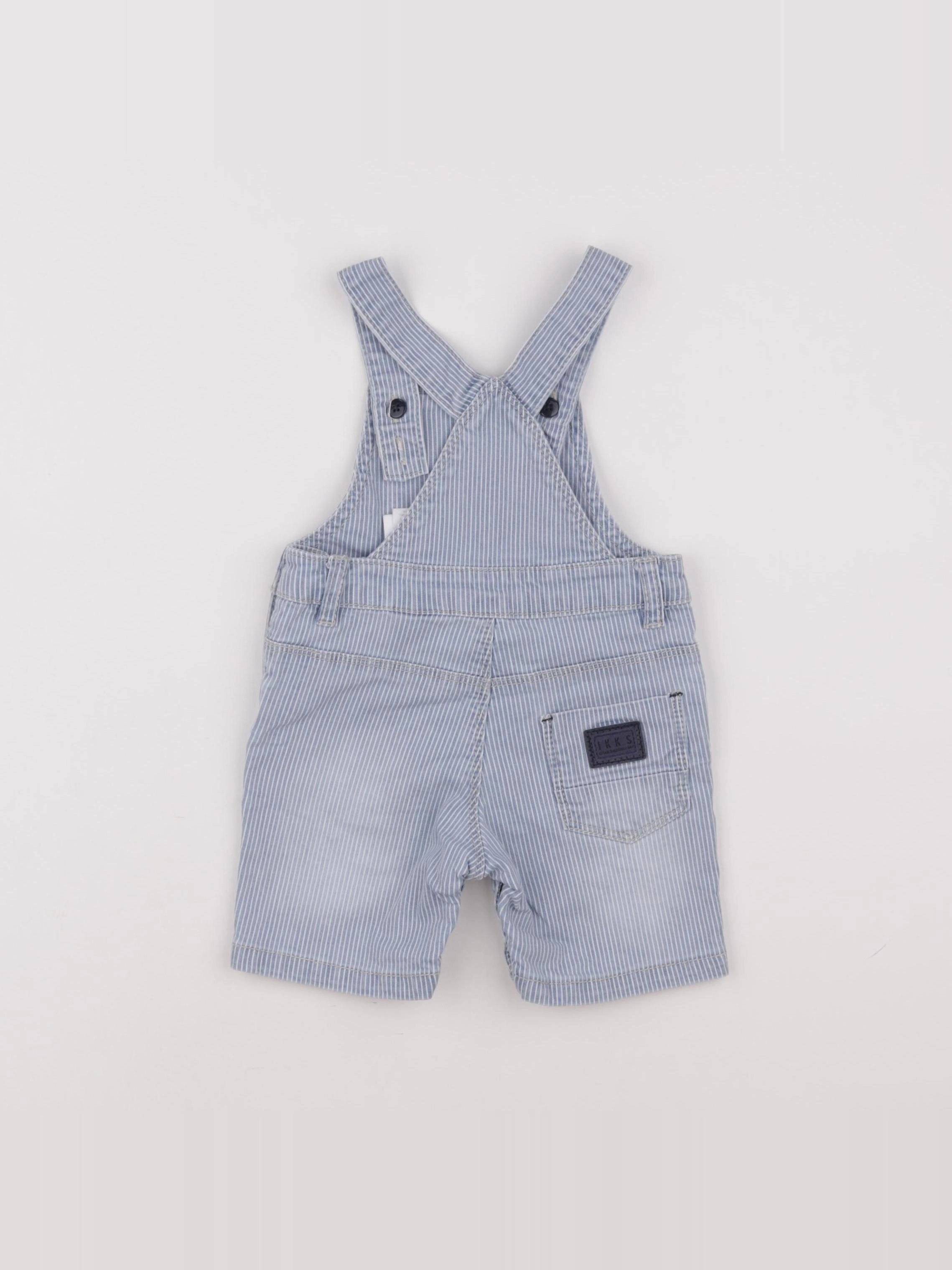 IKKS - salopette bleu - 12 mois
