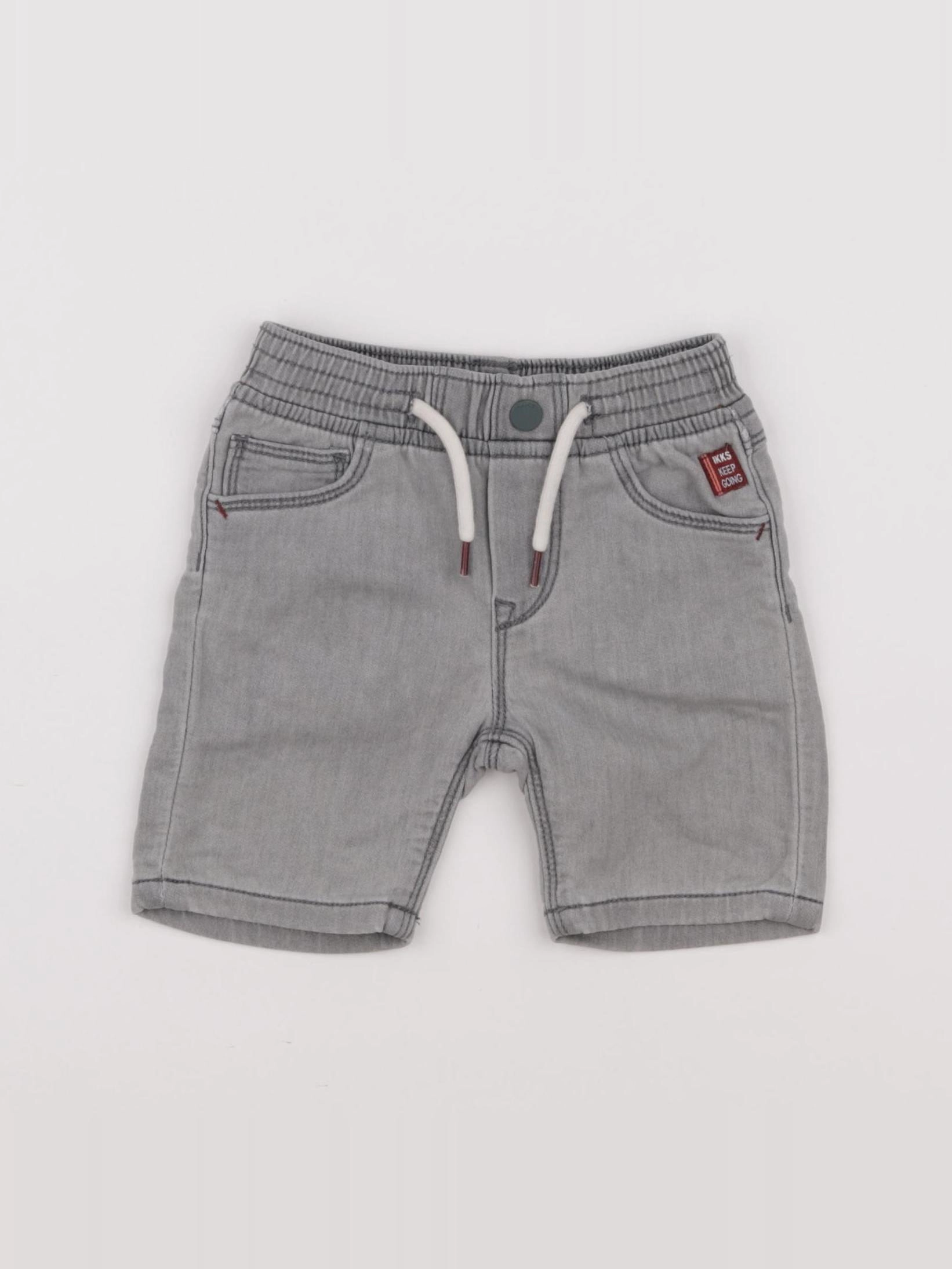 IKKS - short gris - 12 mois