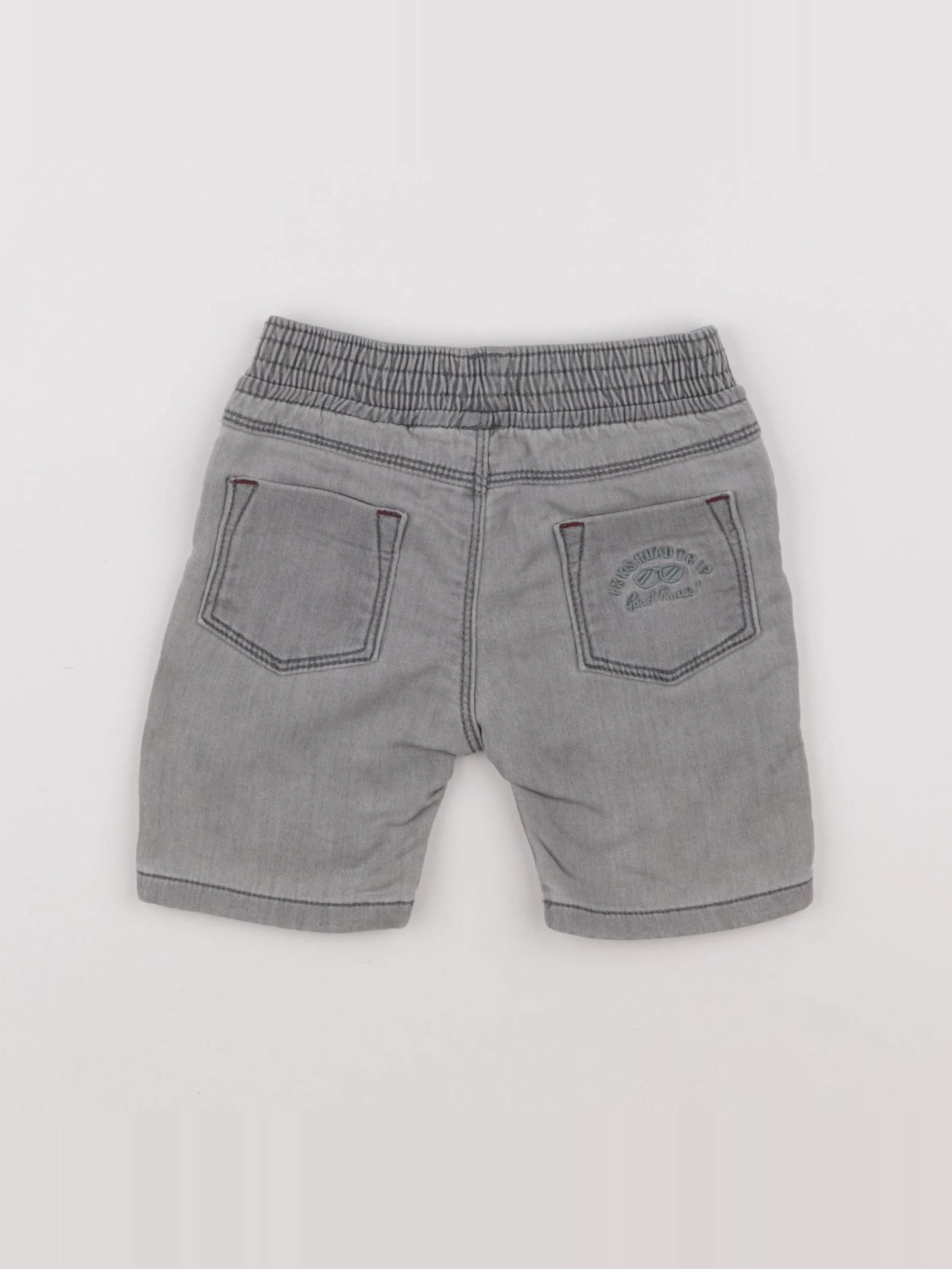 IKKS - short gris - 12 mois