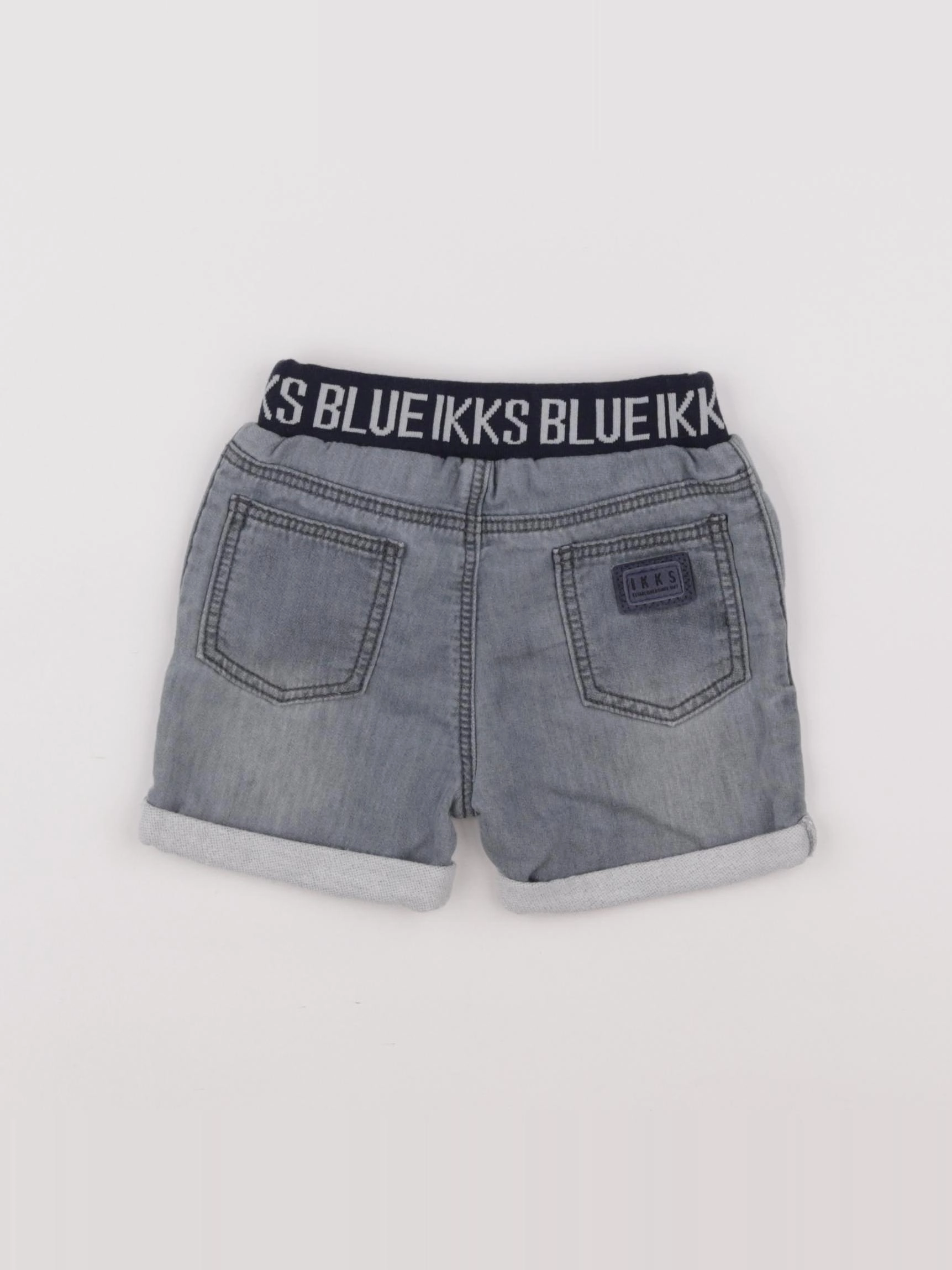 IKKS - short gris - 12 mois