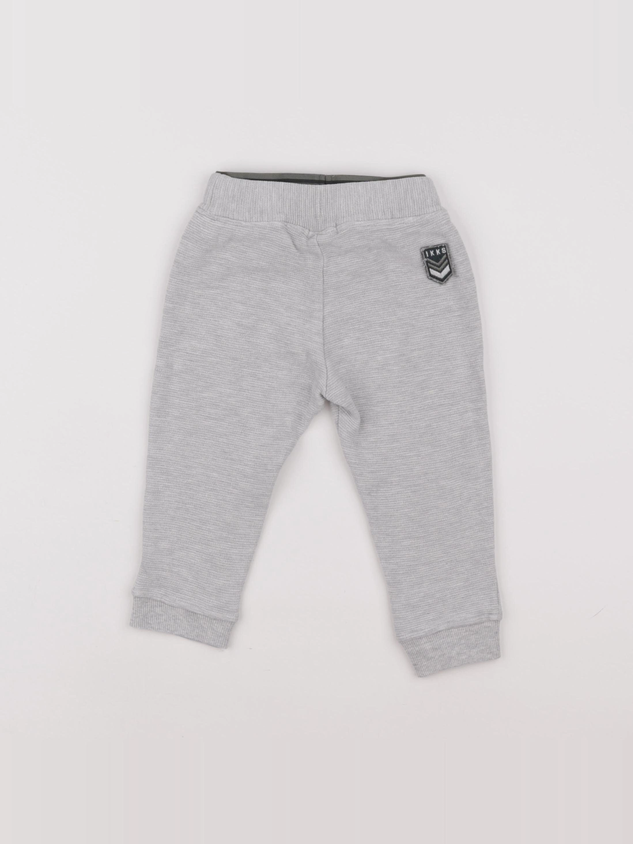 IKKS - jogging gris - 18 mois