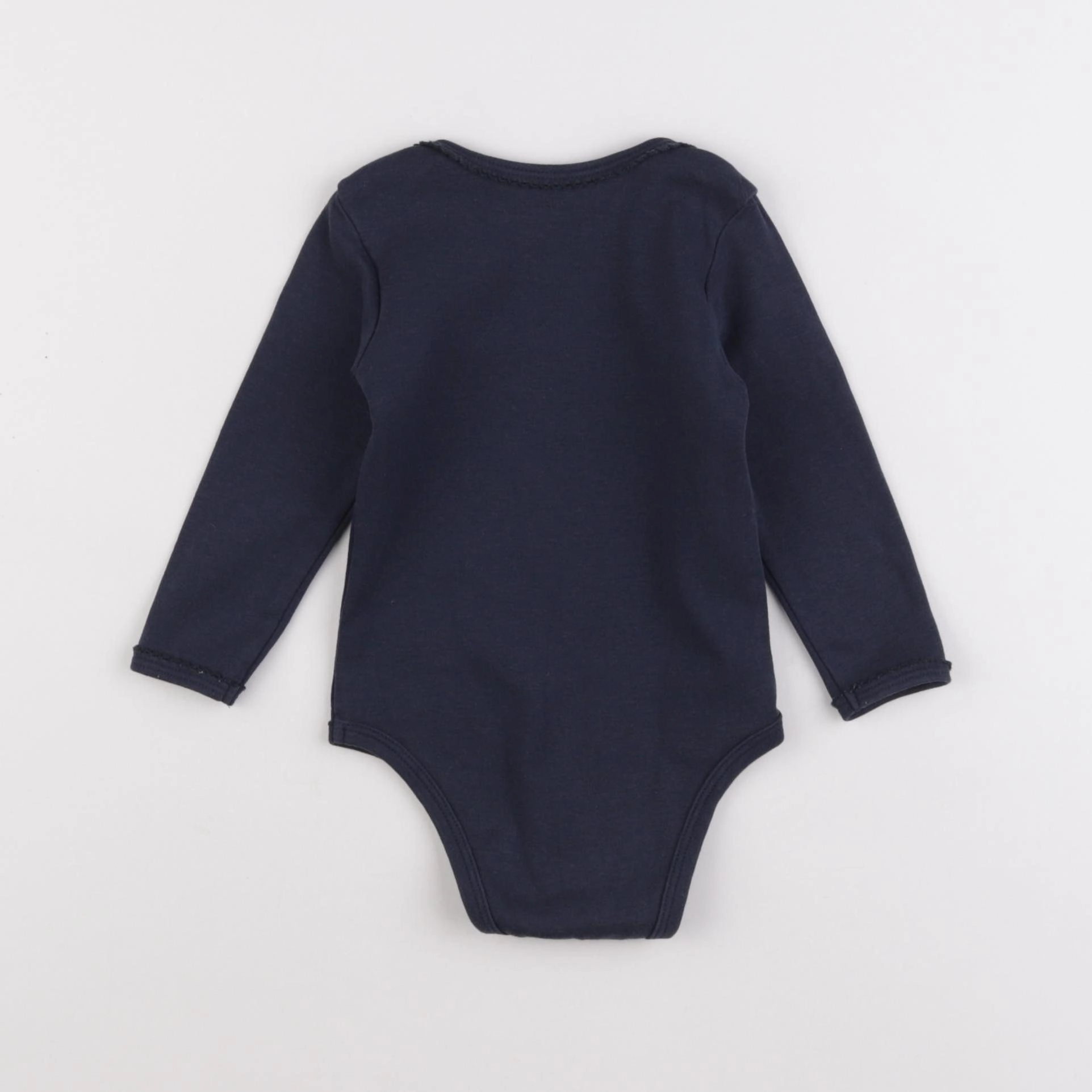 Vertbaudet - body bleu - 12 mois