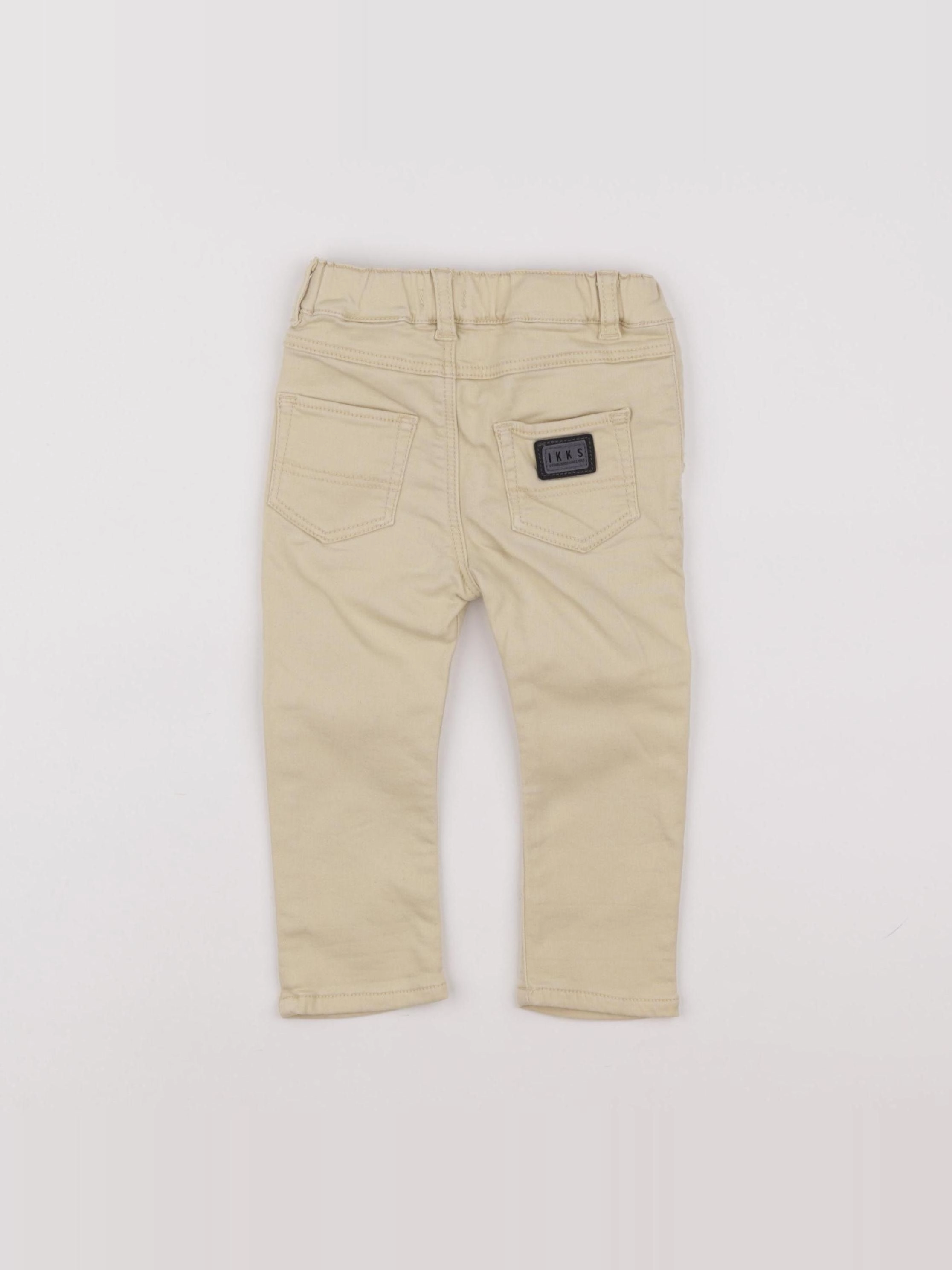 IKKS - pantalon jaune - 18 mois