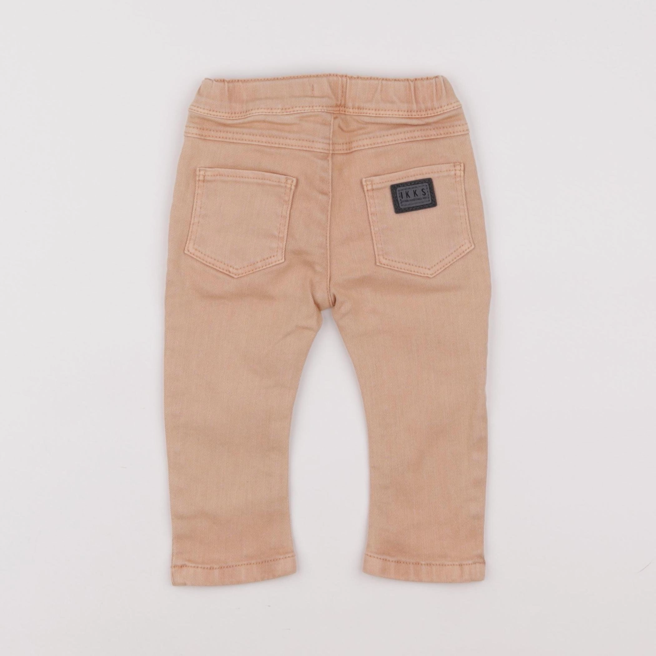 IKKS - pantalon orange - 12 mois
