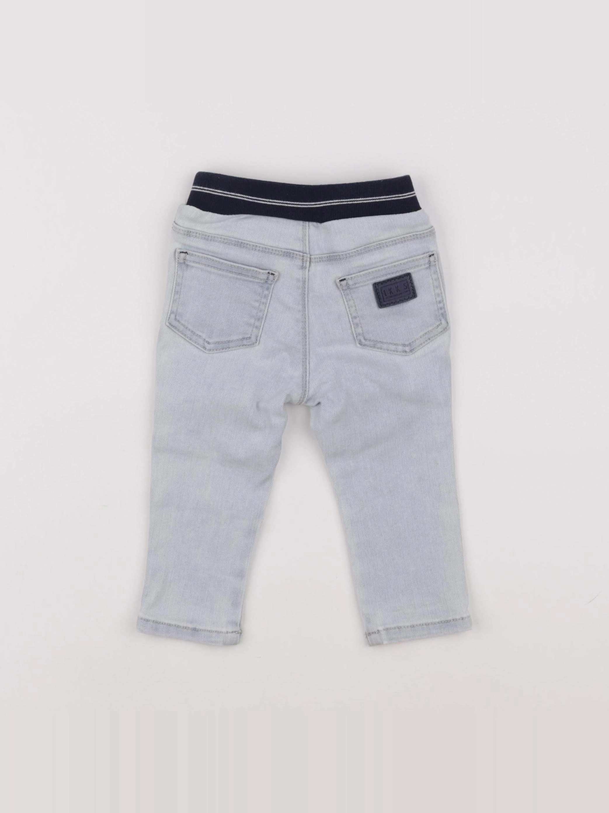 IKKS - jean bleu - 12 mois