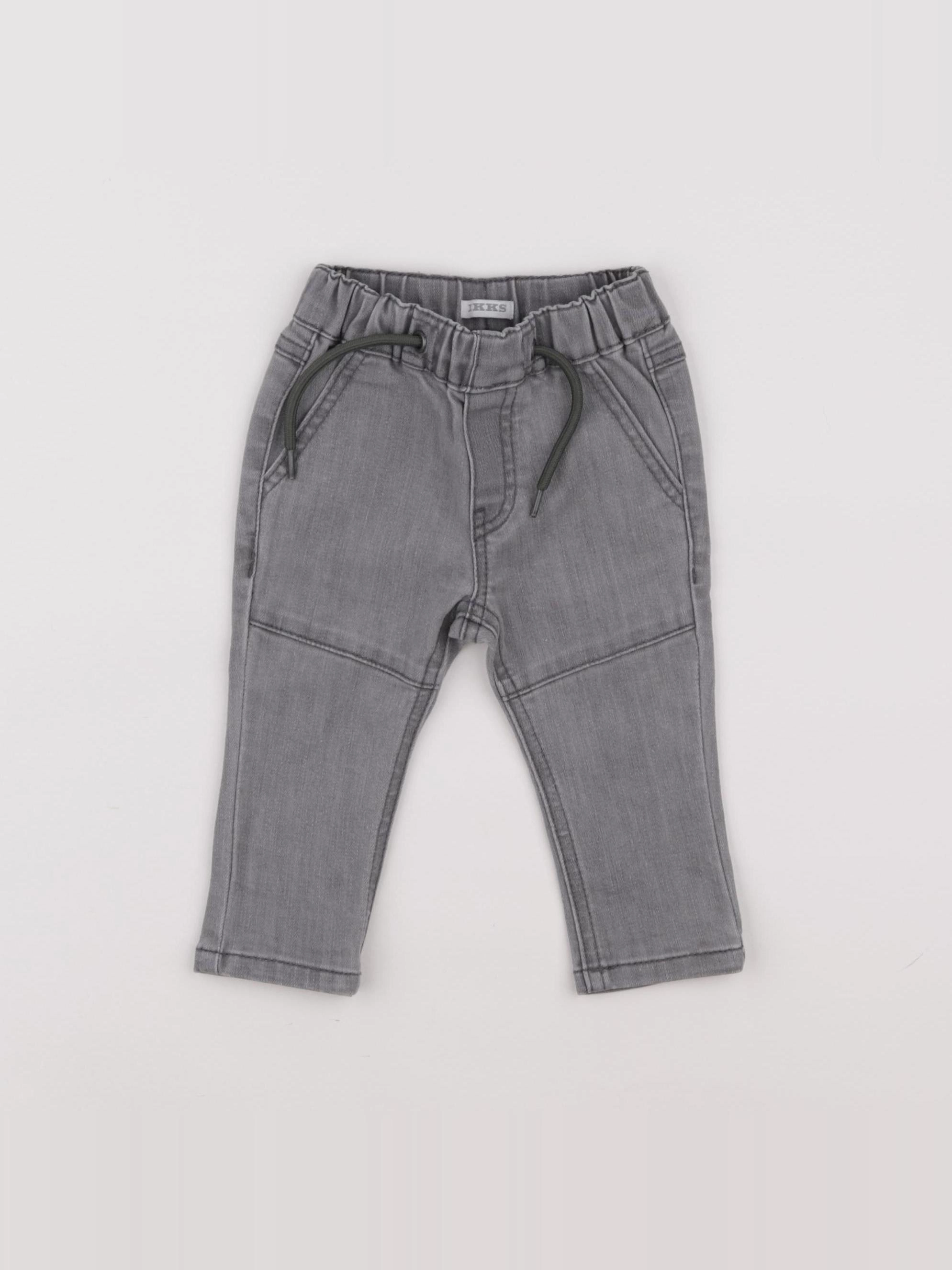 IKKS - jean gris - 6 mois