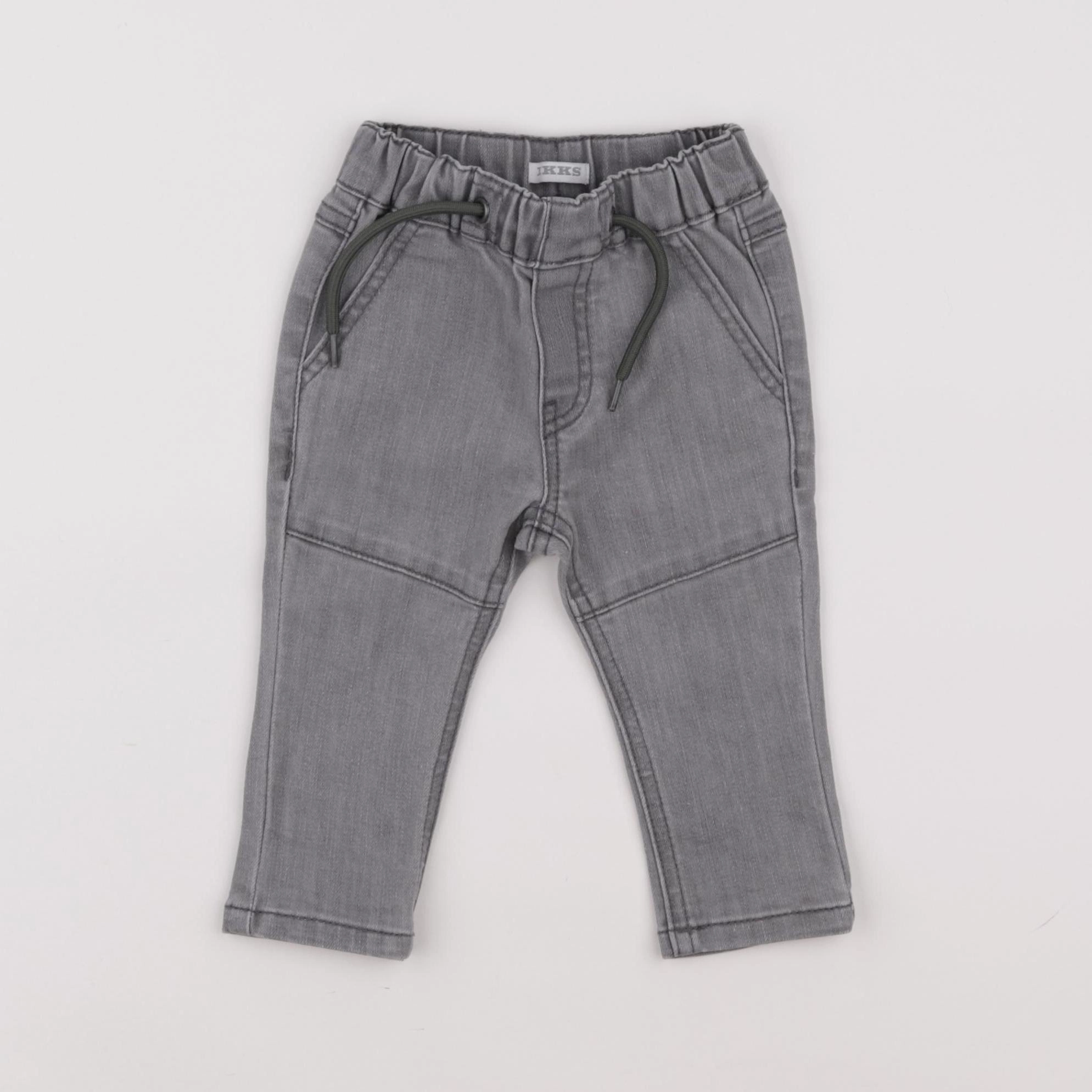IKKS - jean gris - 6 mois
