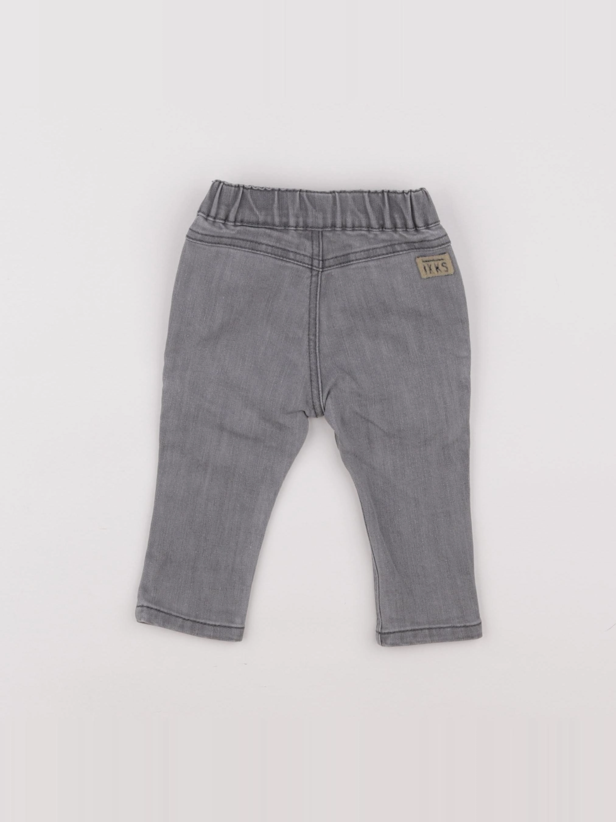 IKKS - jean gris - 6 mois