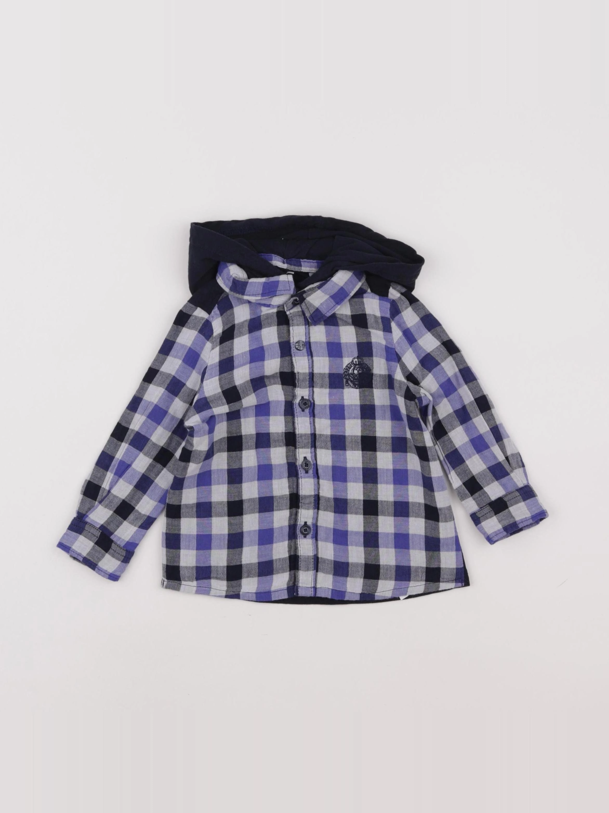 IKKS - chemise bleu - 12 mois