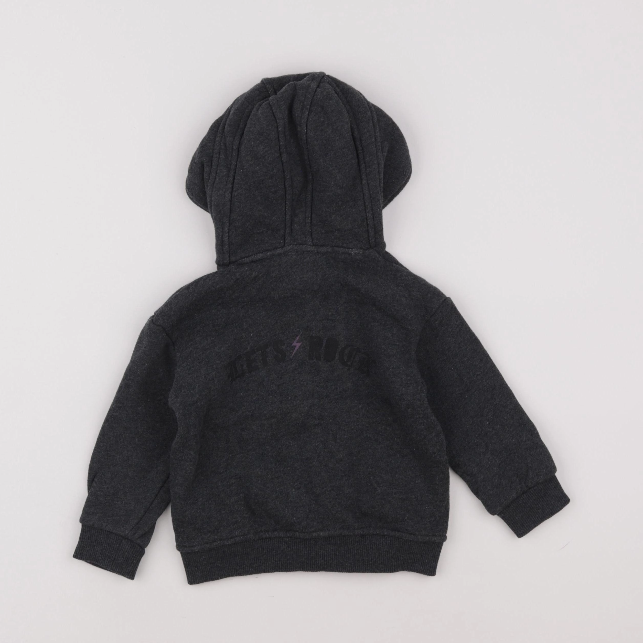 IKKS - sweat gris - 18 mois