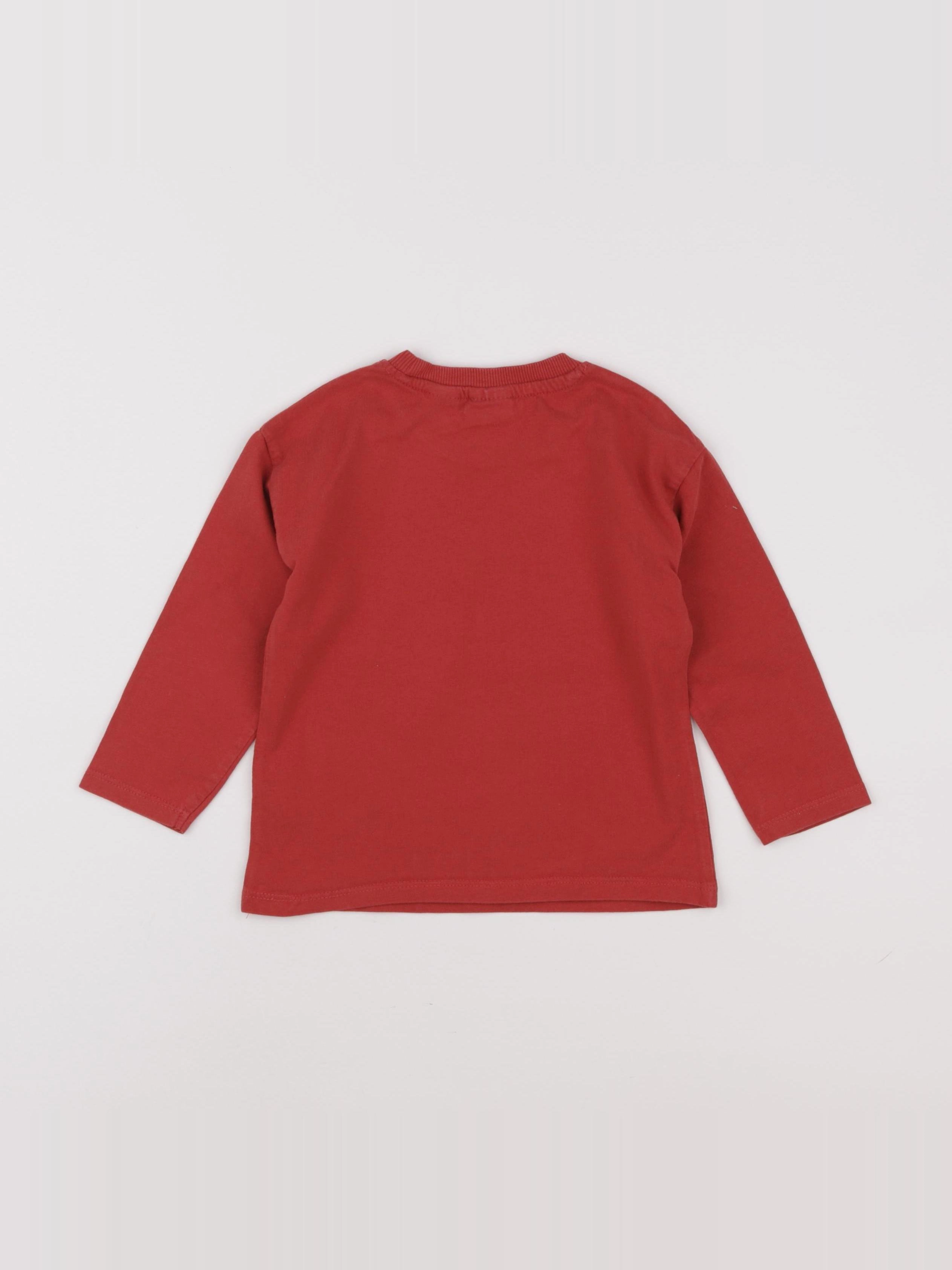 Zara - tee-shirt rouge - 18/24 mois