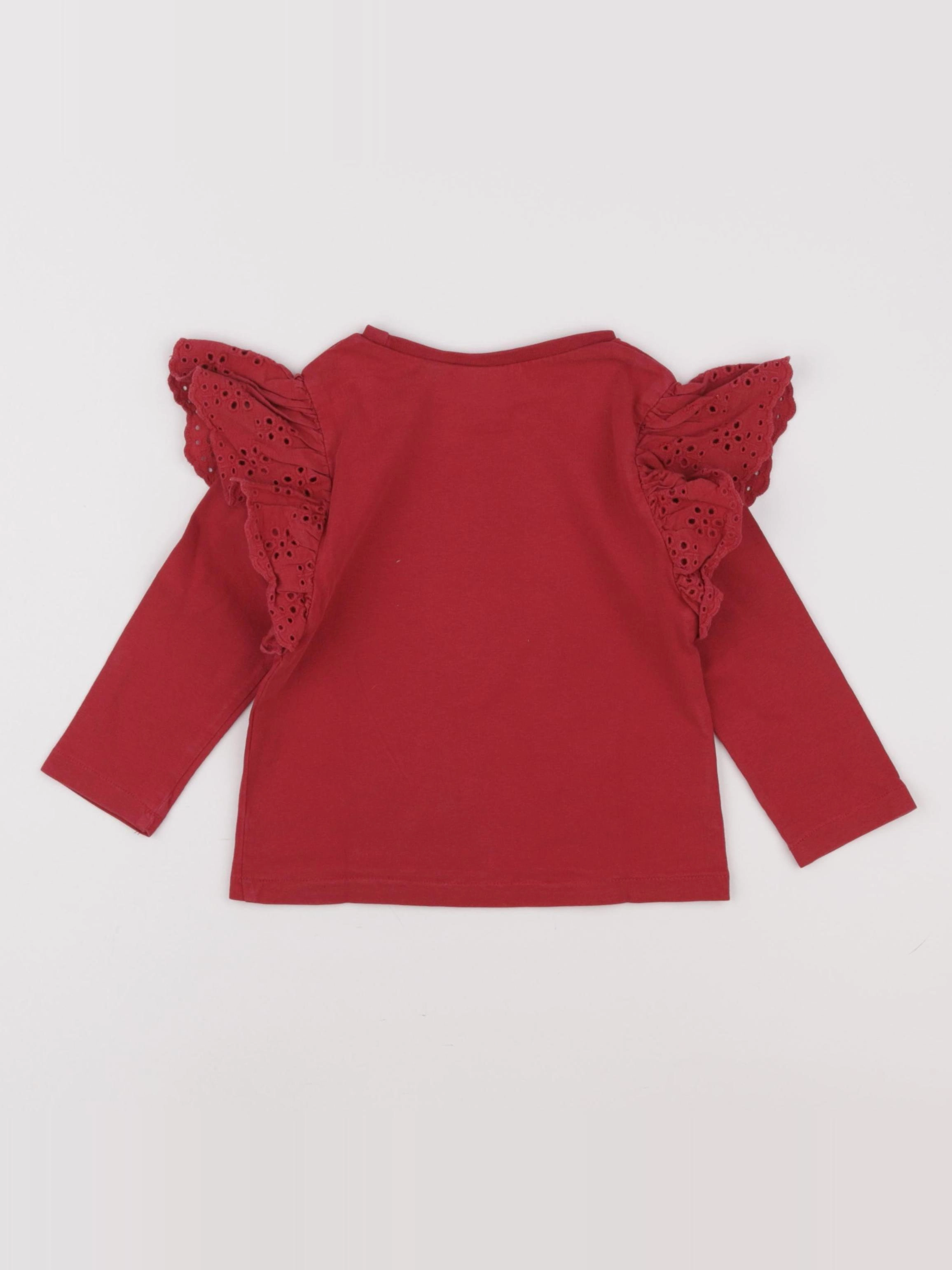 Zara - tee-shirt rouge - 18/24 mois